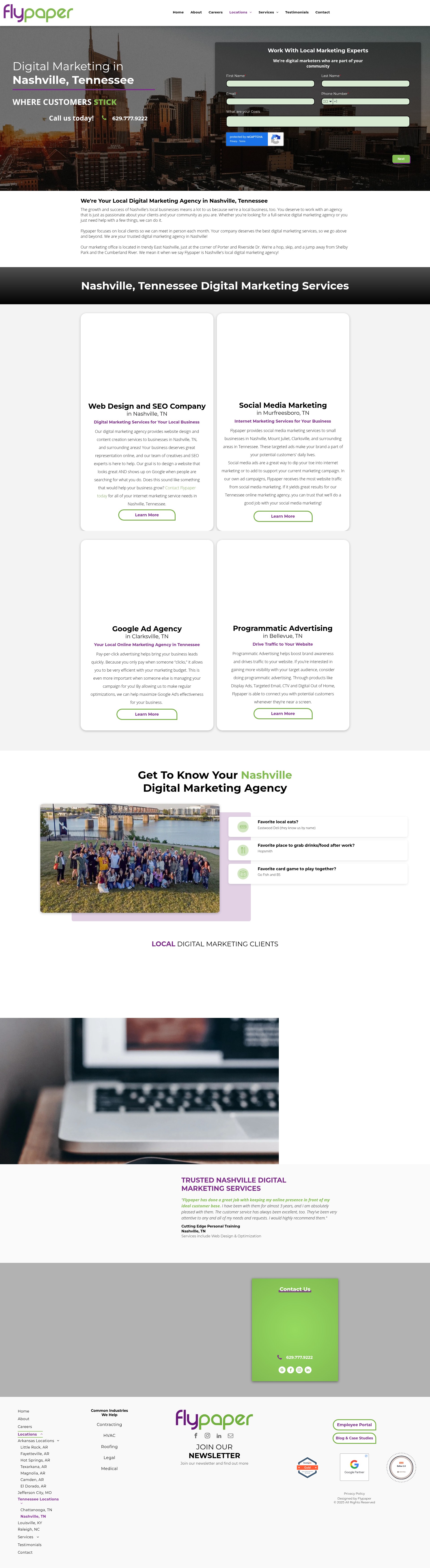 Landing Page