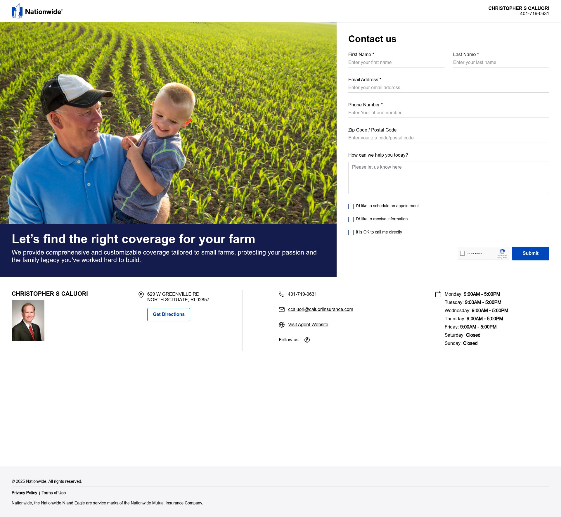 Landing Page