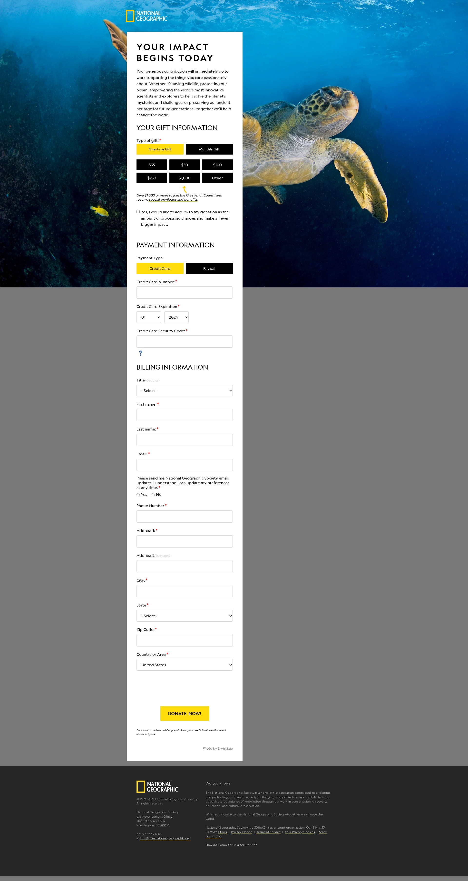 Landing Page