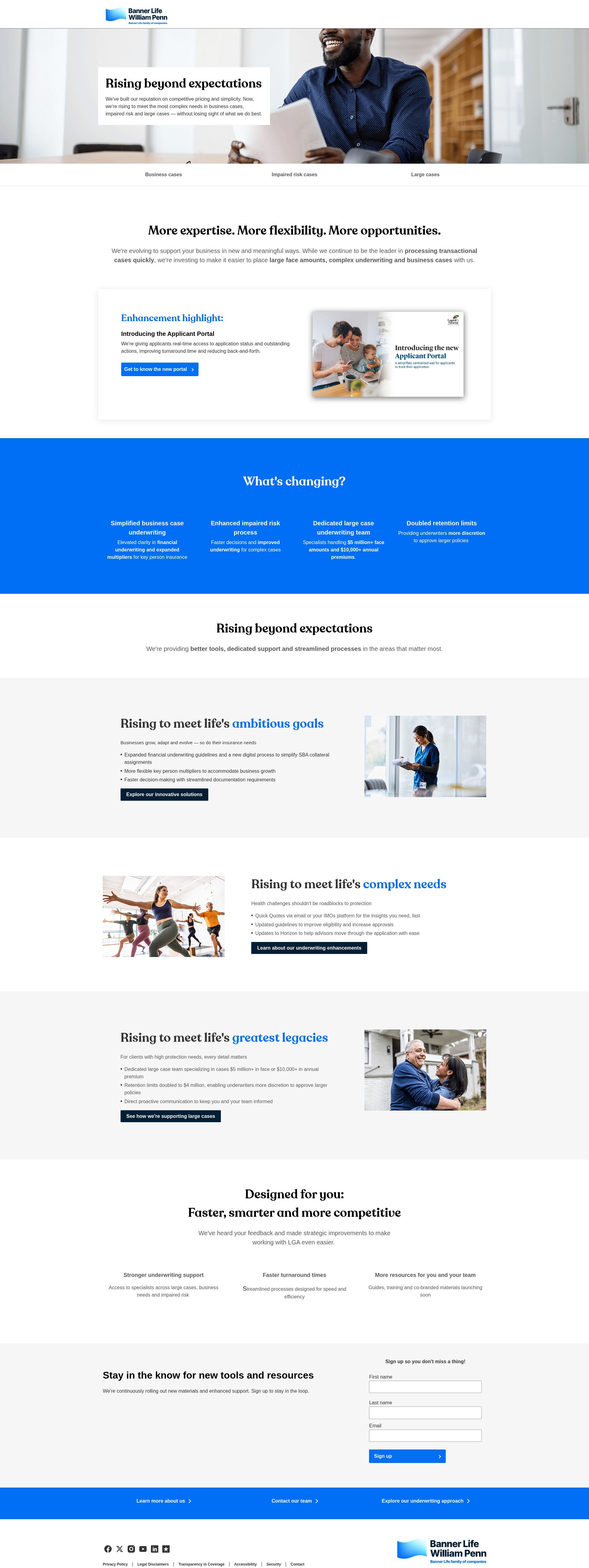 Landing Page