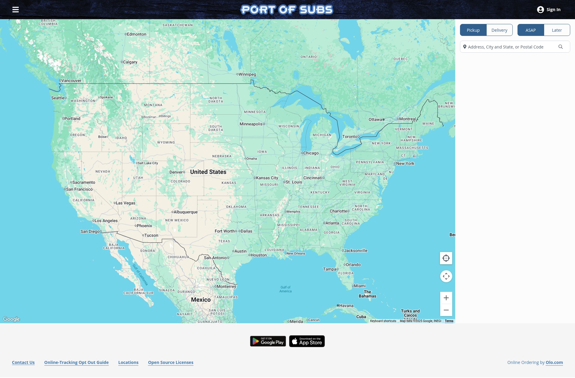 Landing Page
