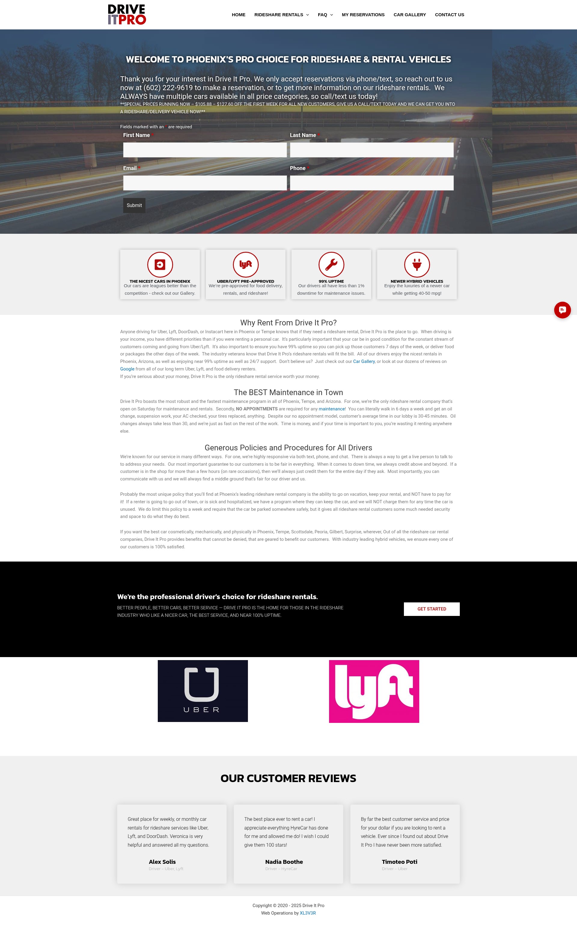 Landing Page