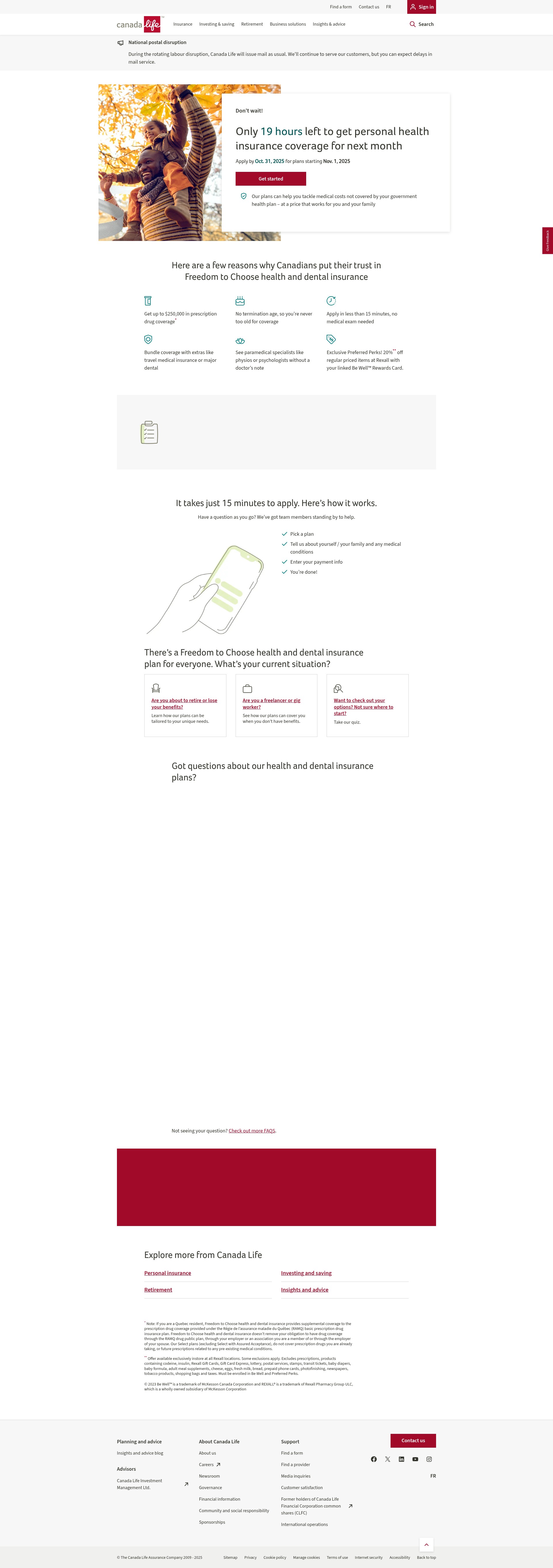 Landing Page