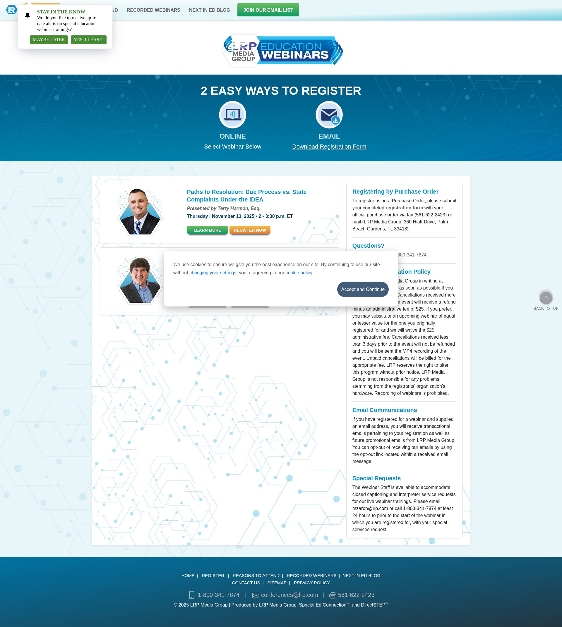 Landing Page