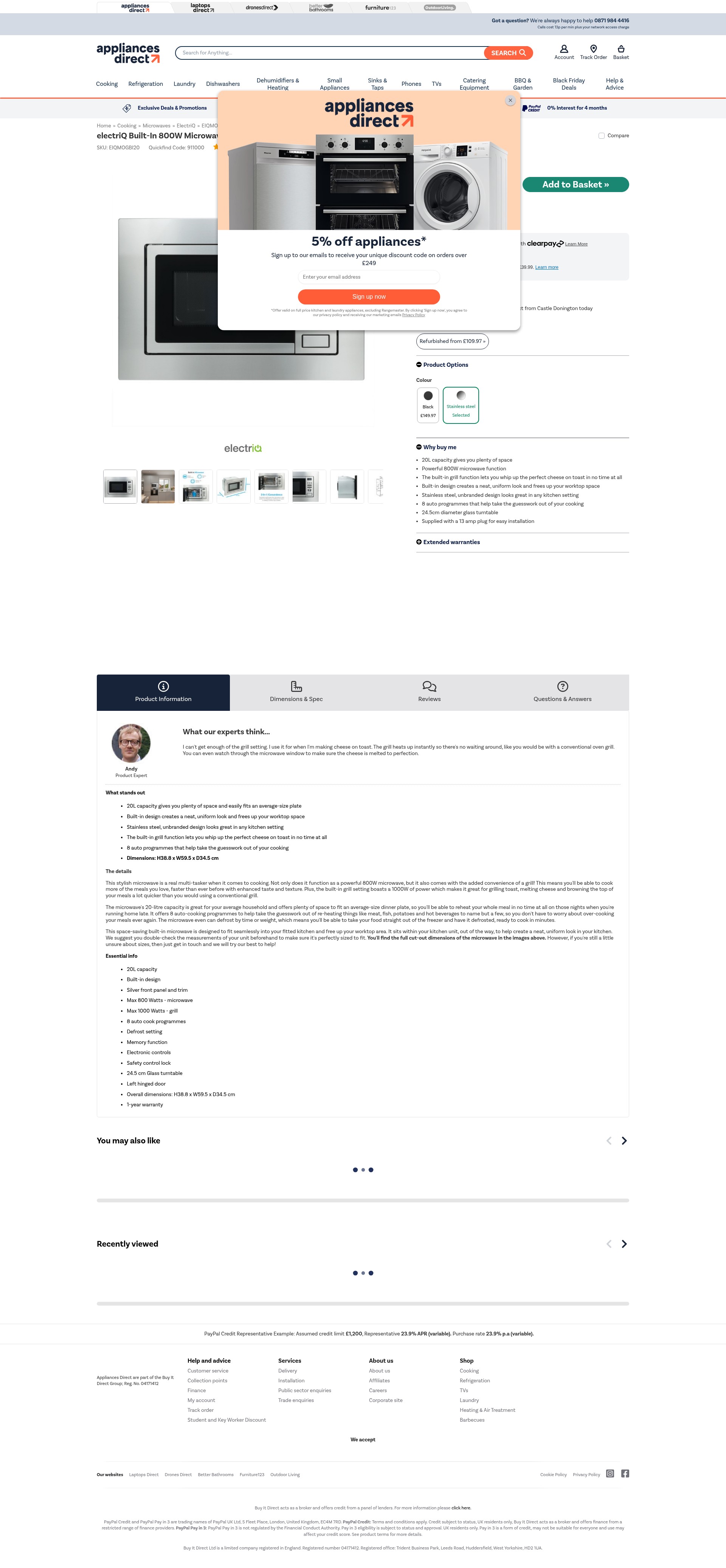 Landing Page