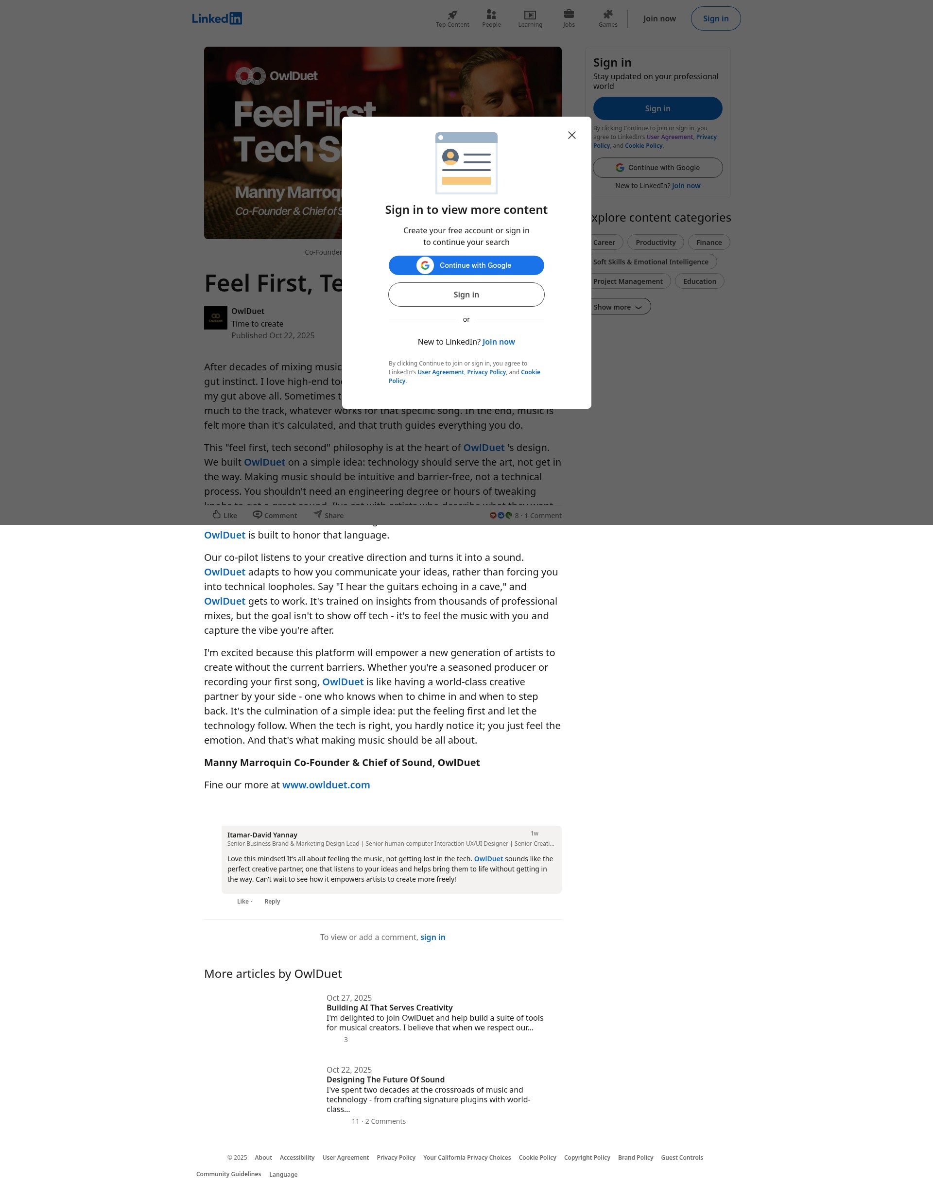Landing Page