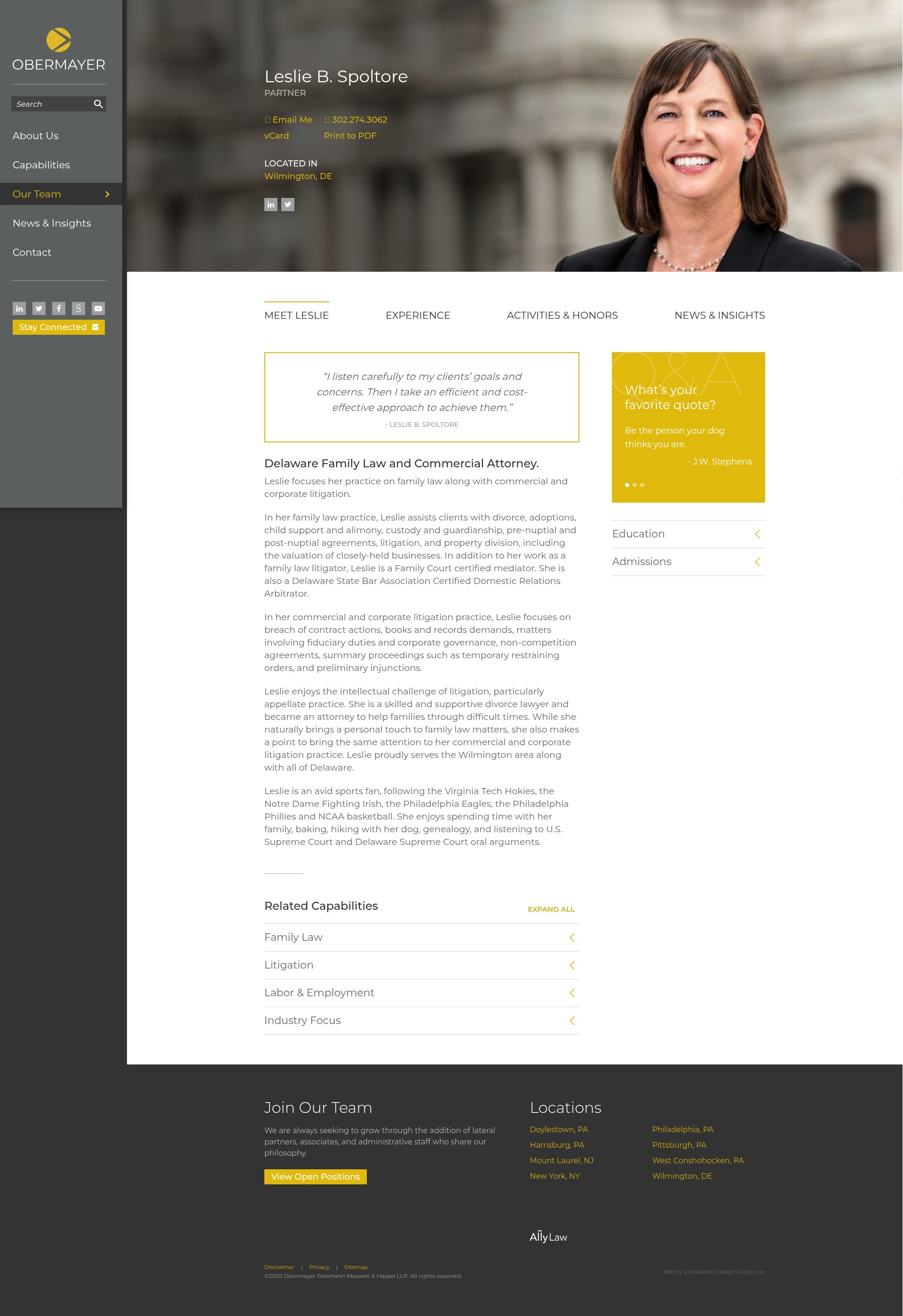 Landing Page