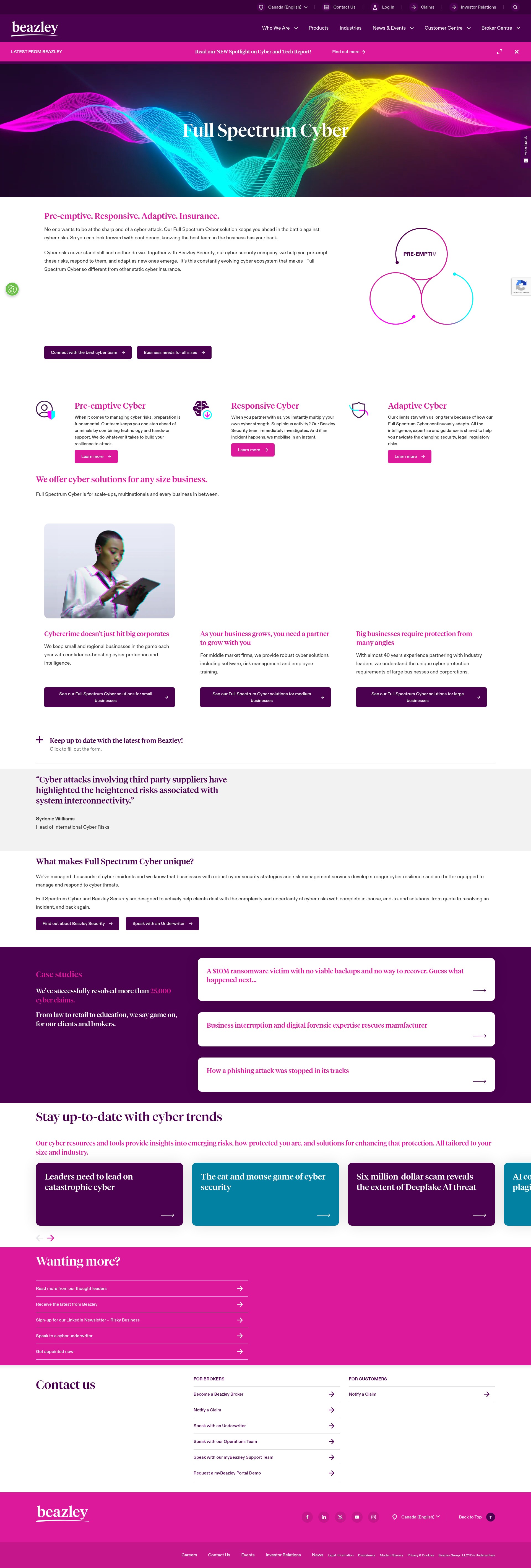 Landing Page