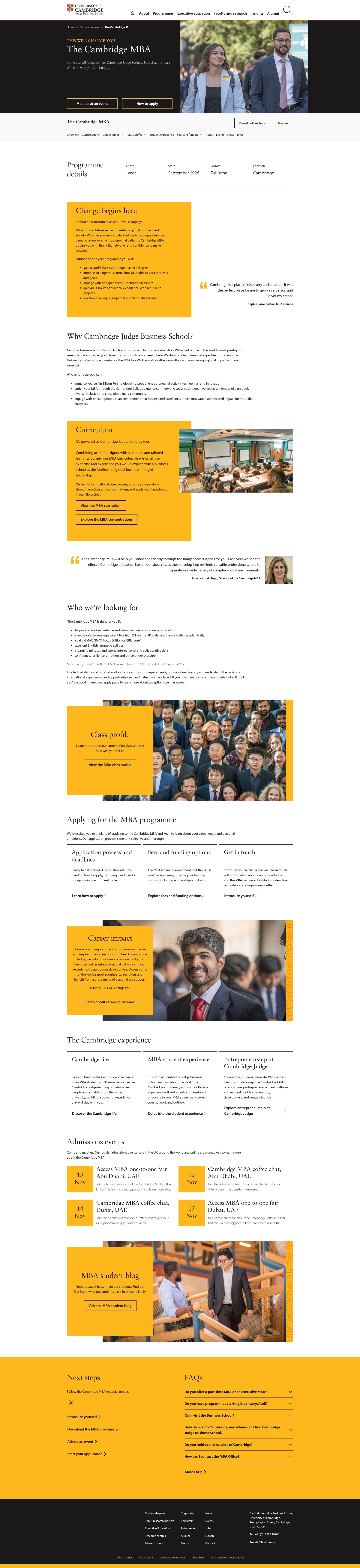Landing Page