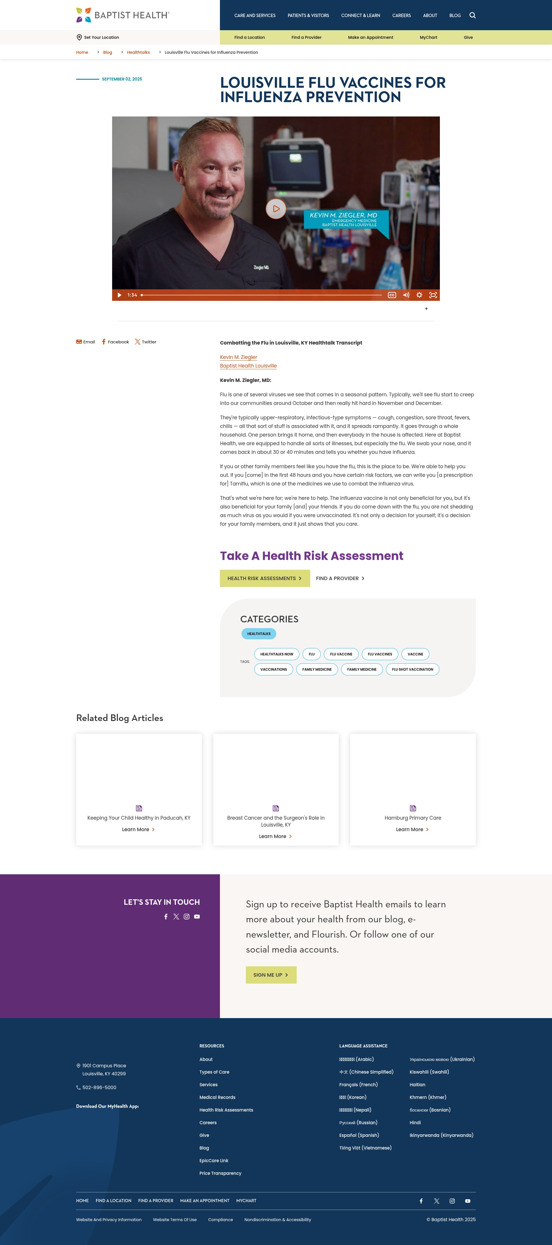 Landing Page