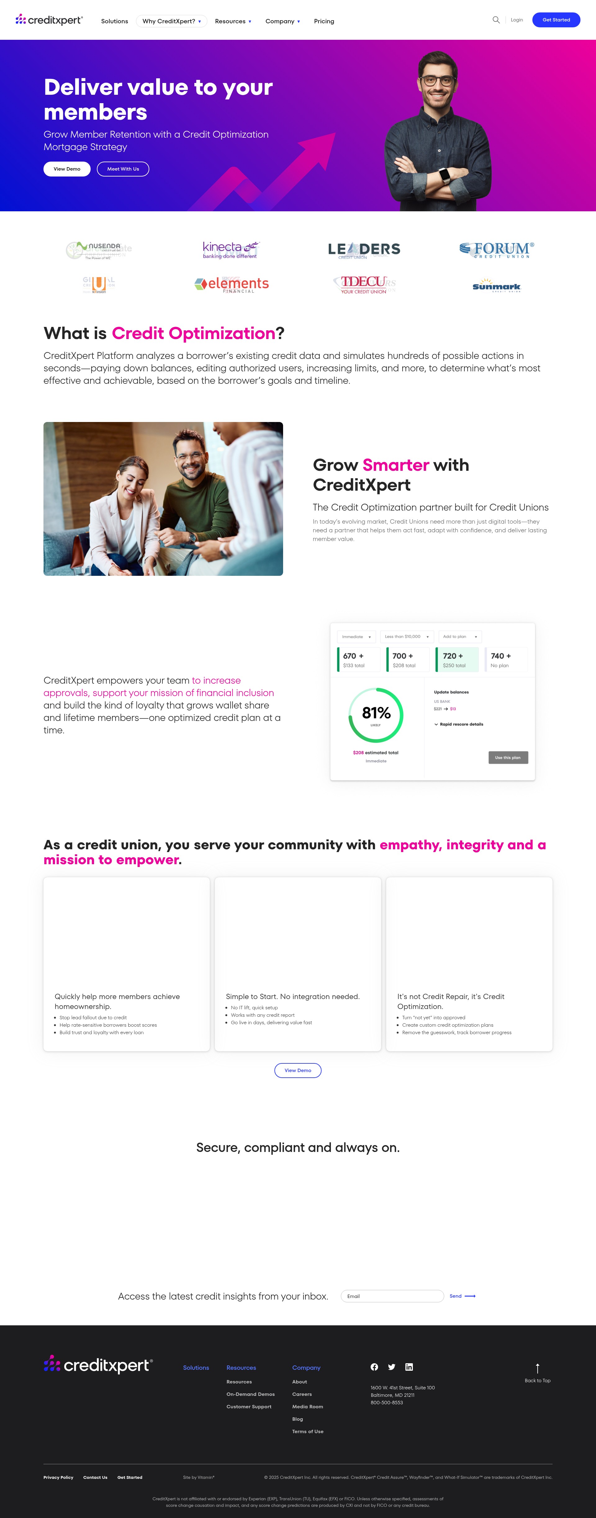 Landing Page