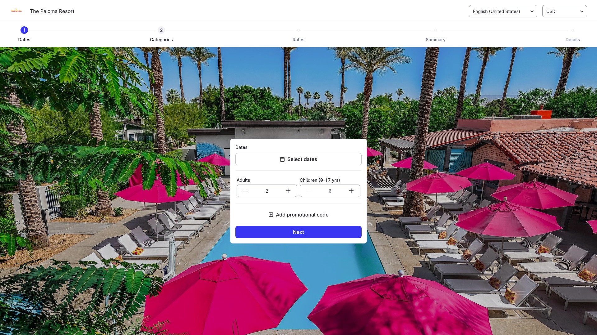 Landing Page