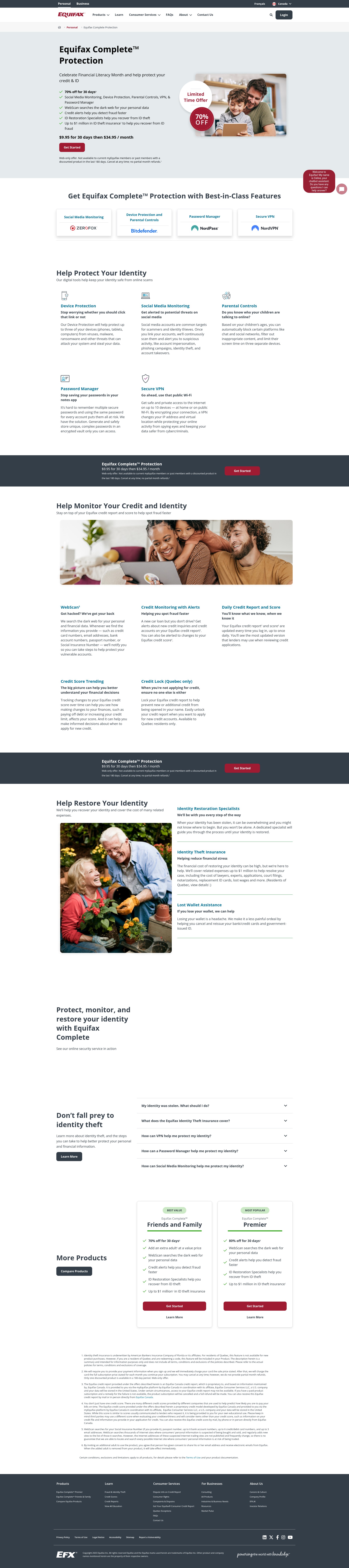 Landing Page