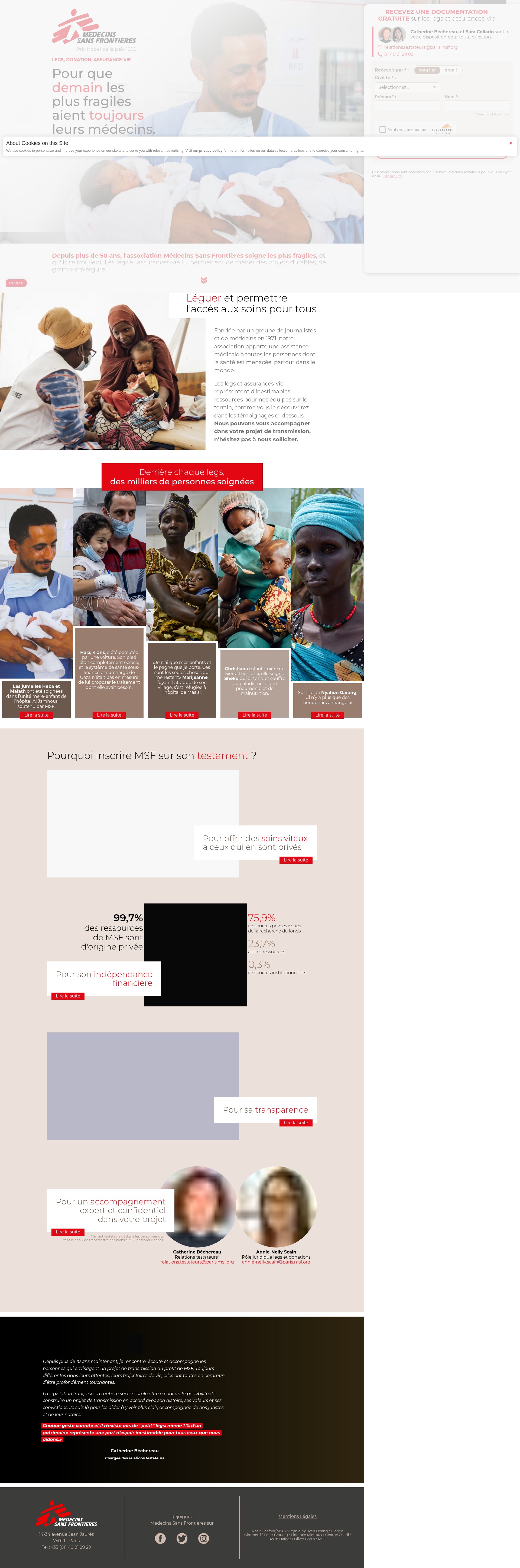 Landing Page