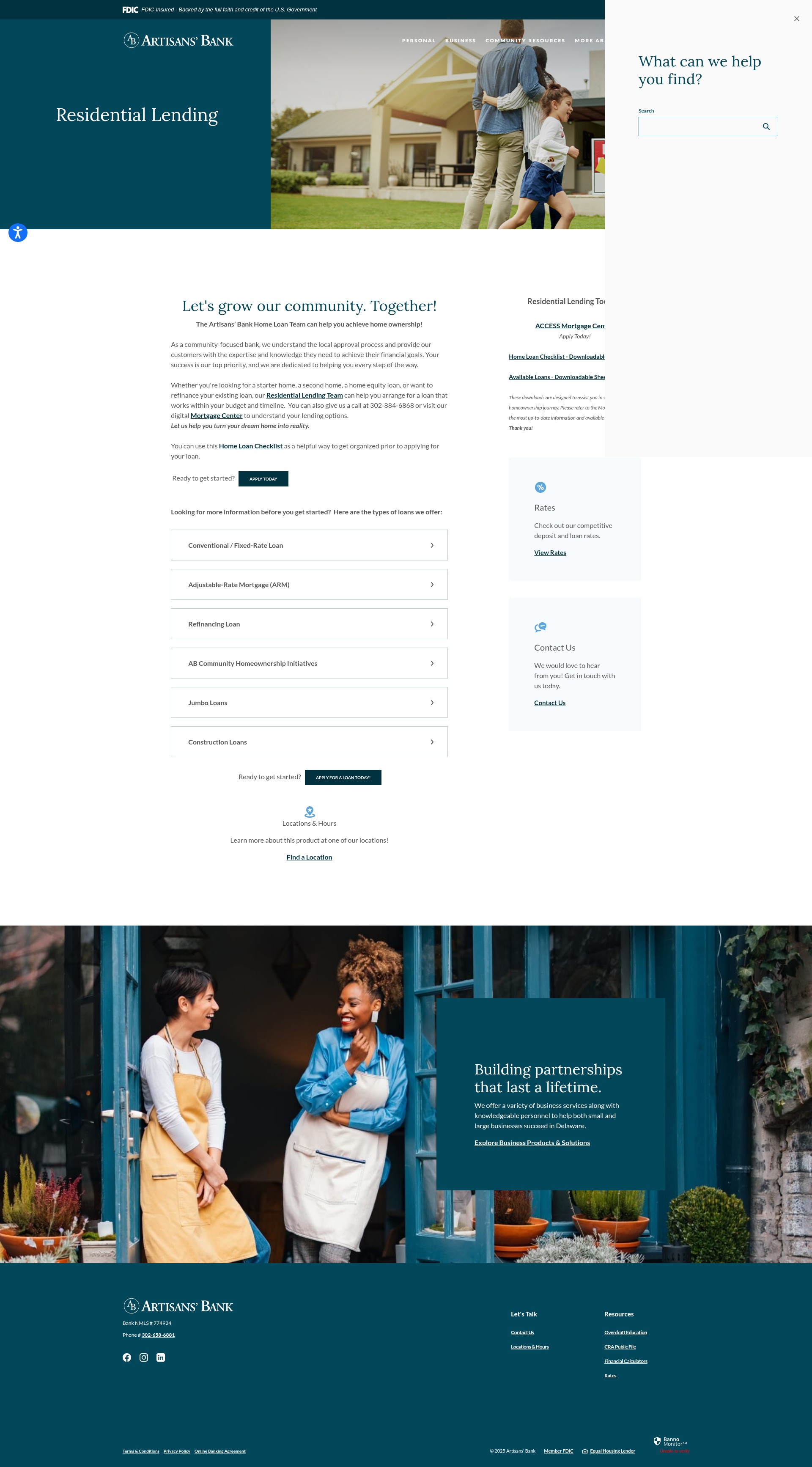 Landing Page