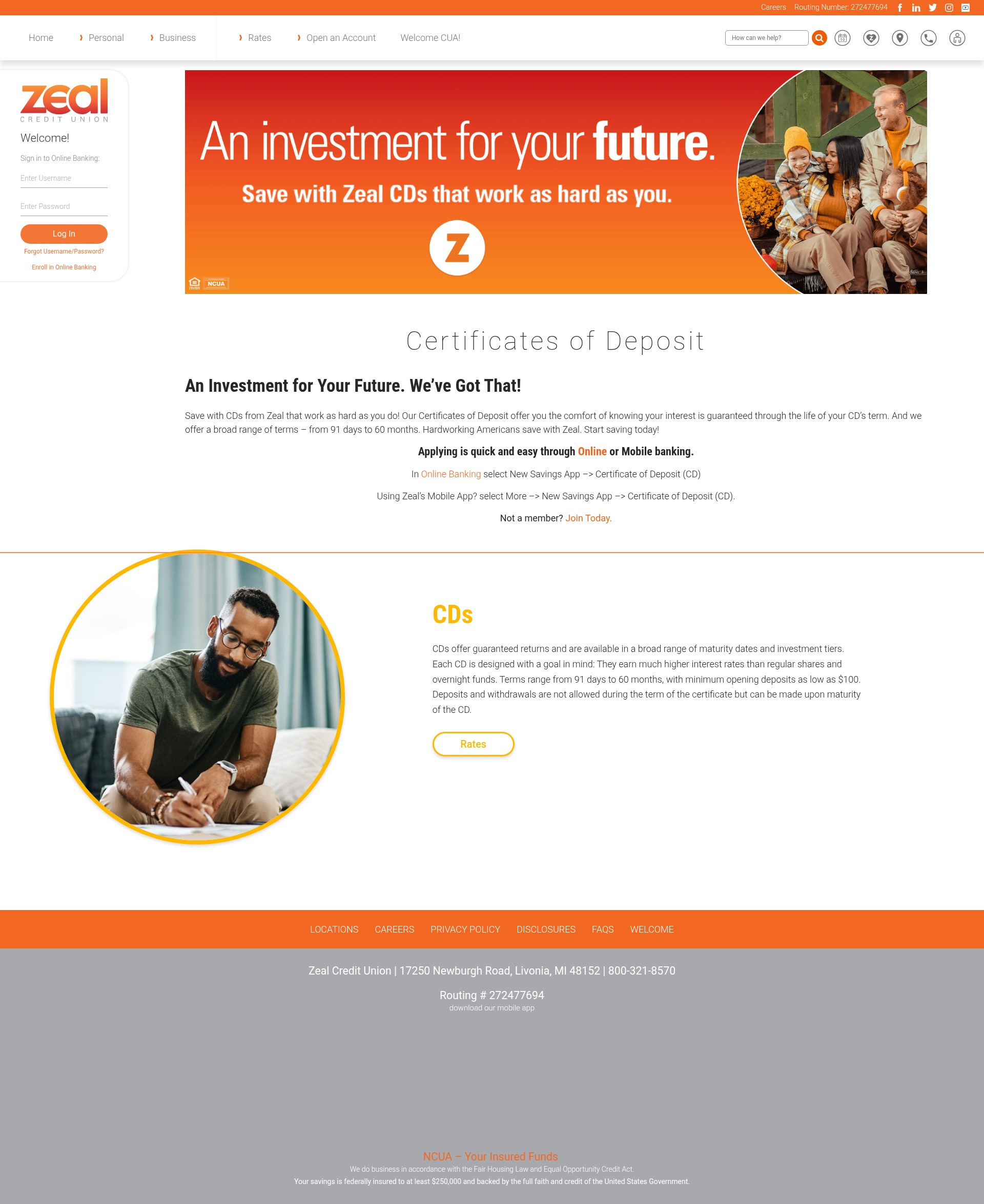 Landing Page