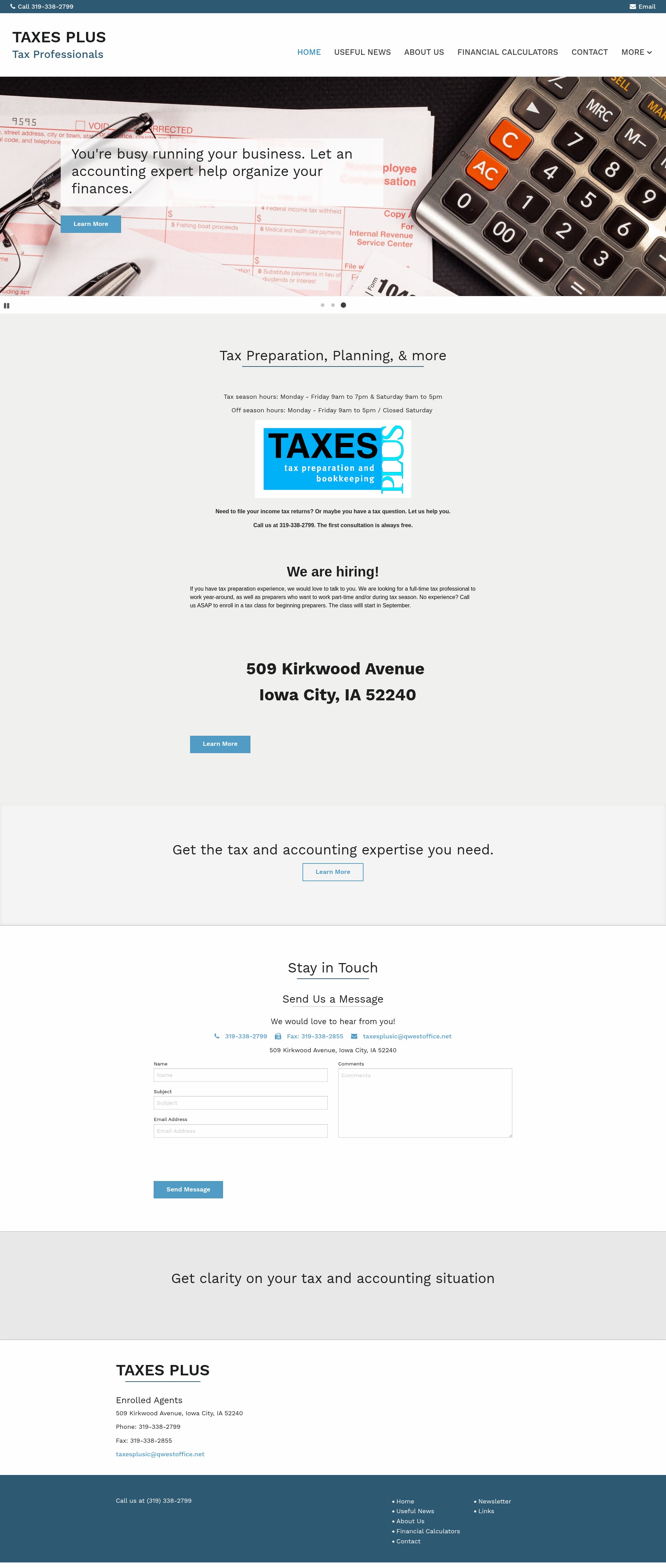 Landing Page