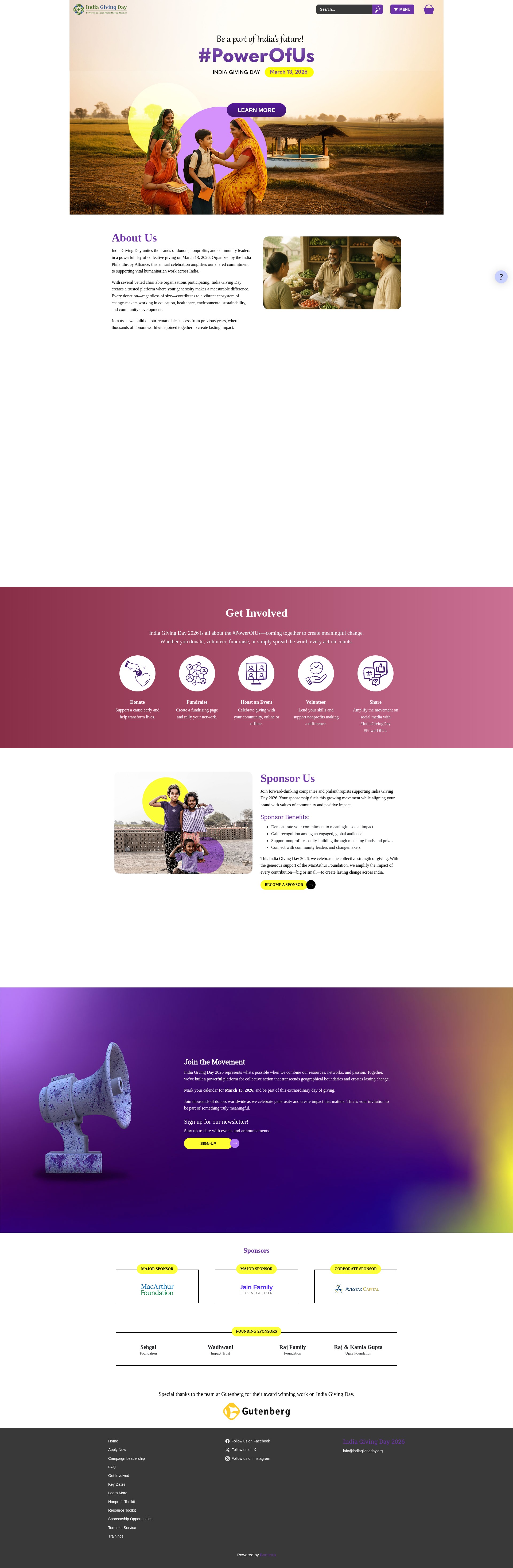 Landing Page