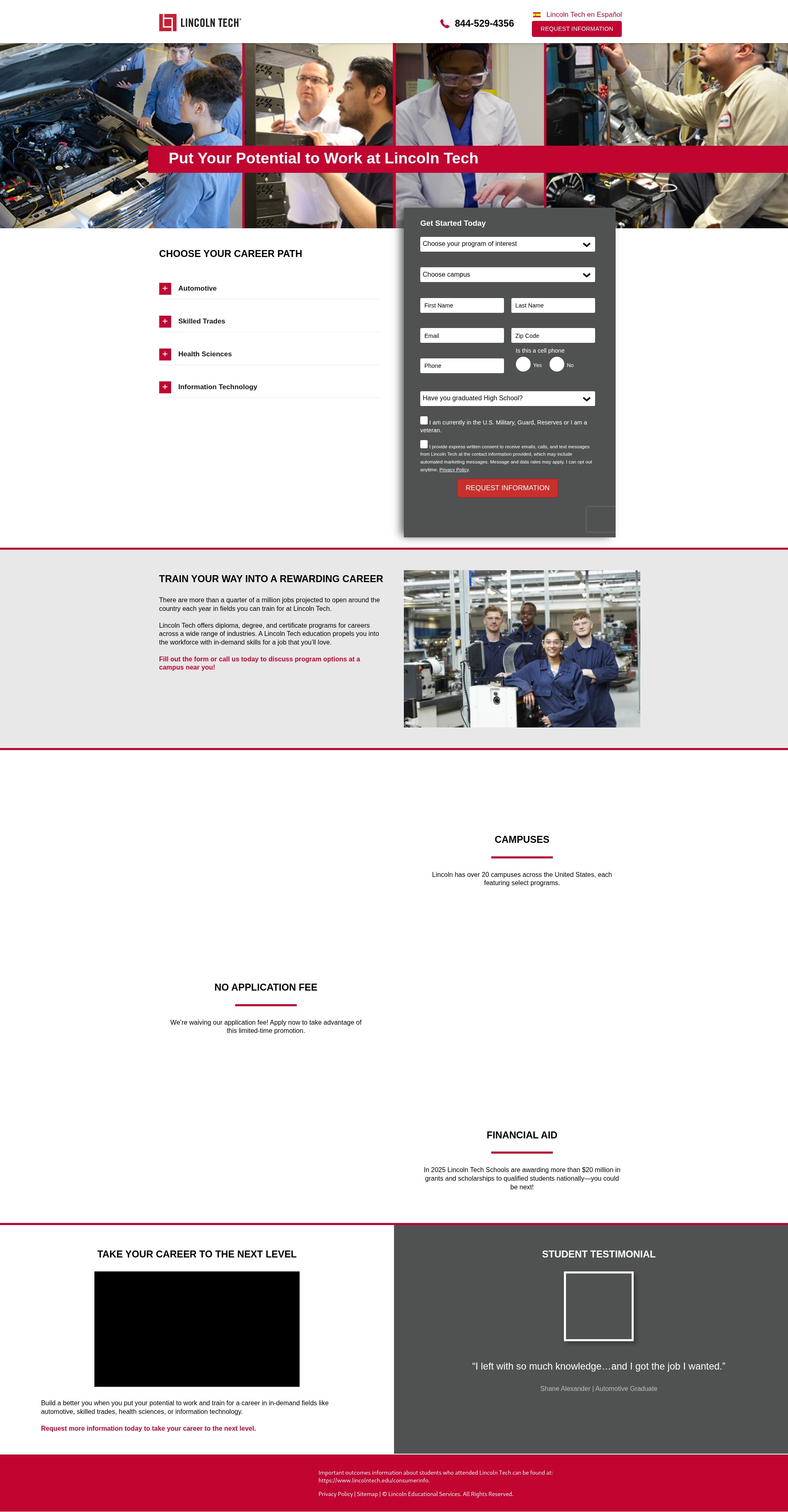 Landing Page