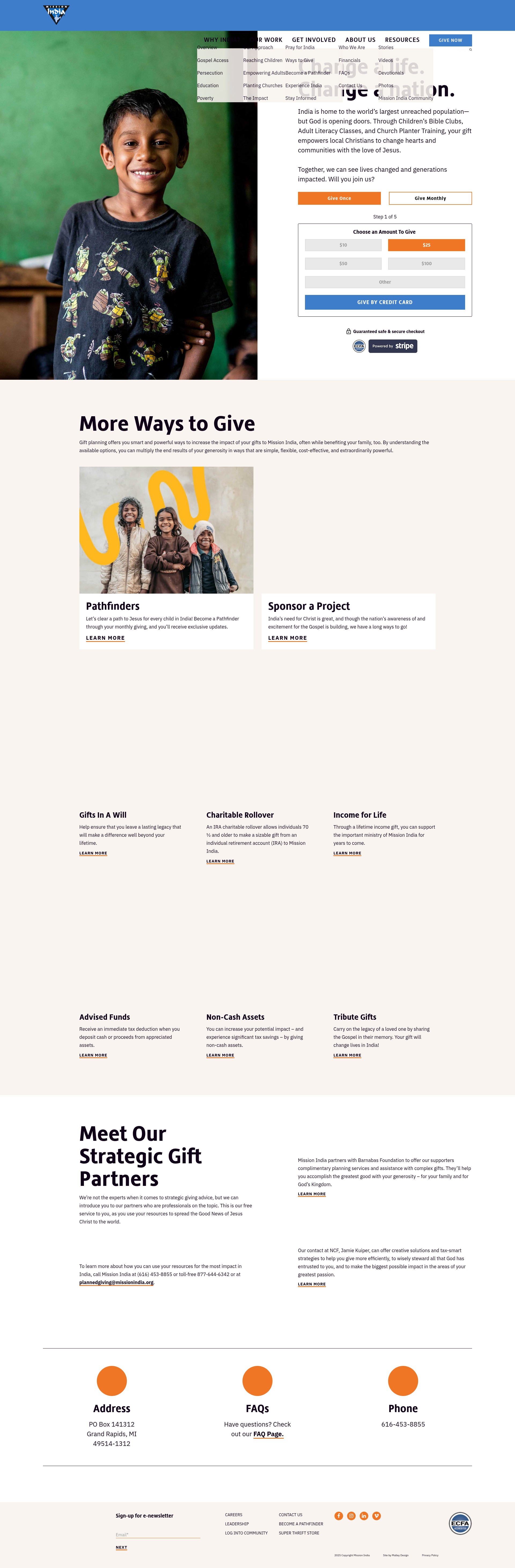 Landing Page