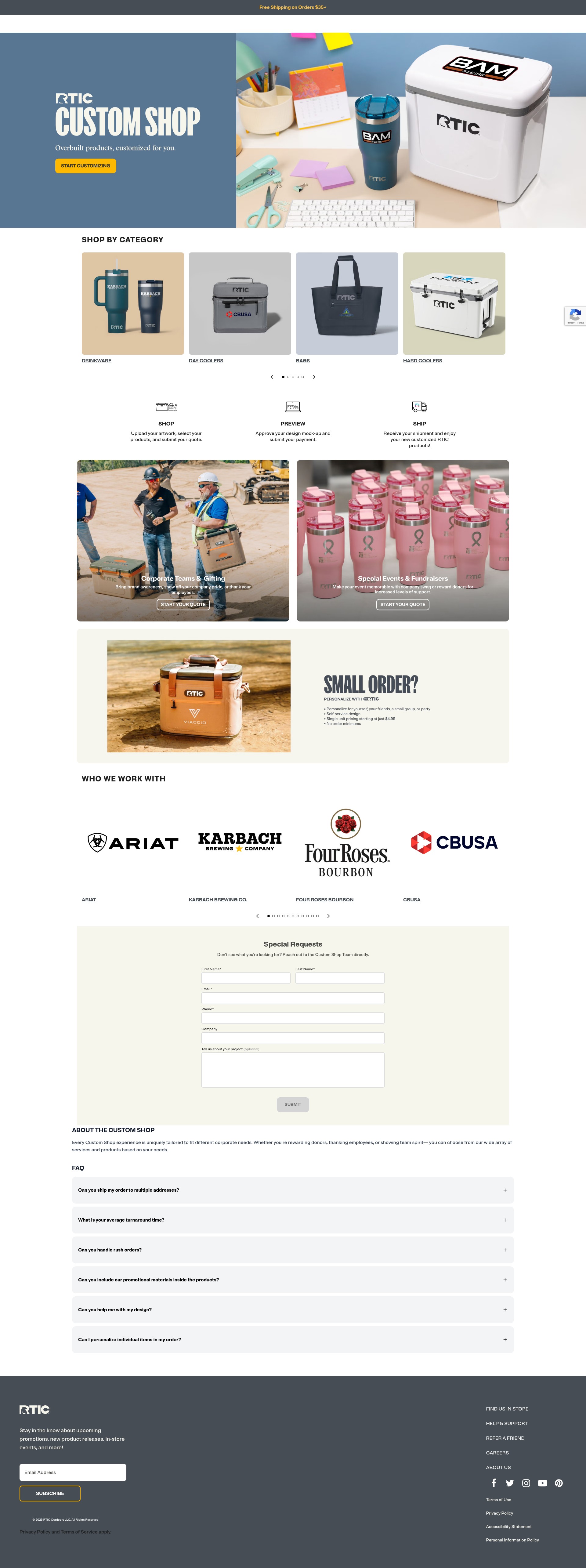 Landing Page