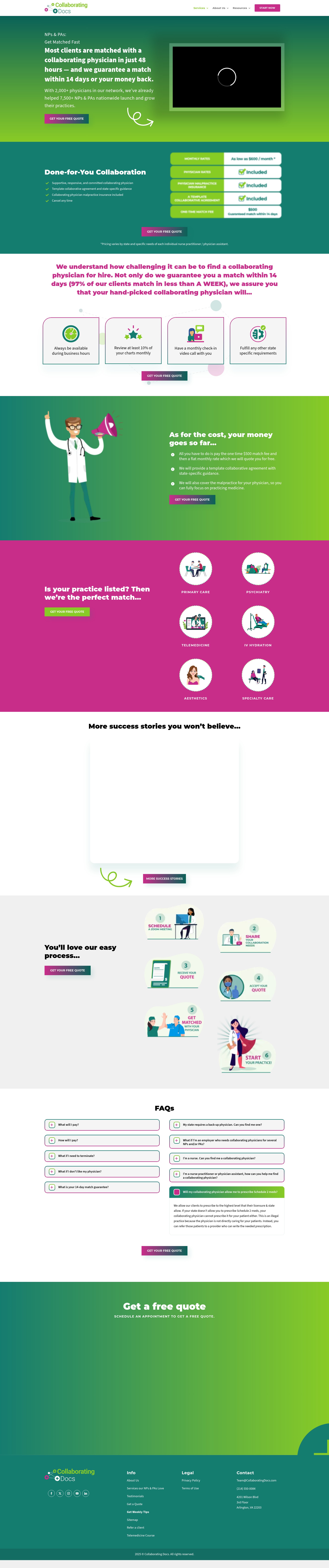 Landing Page