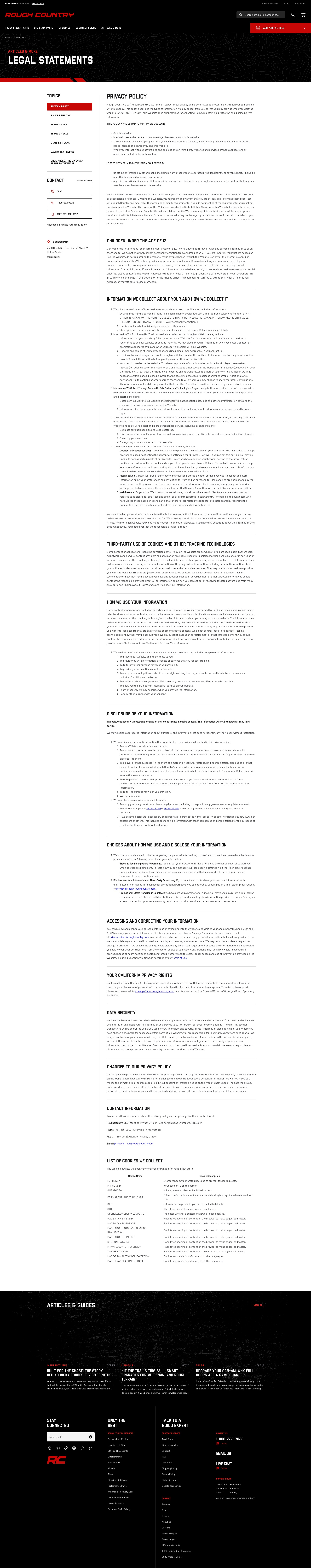 Landing Page
