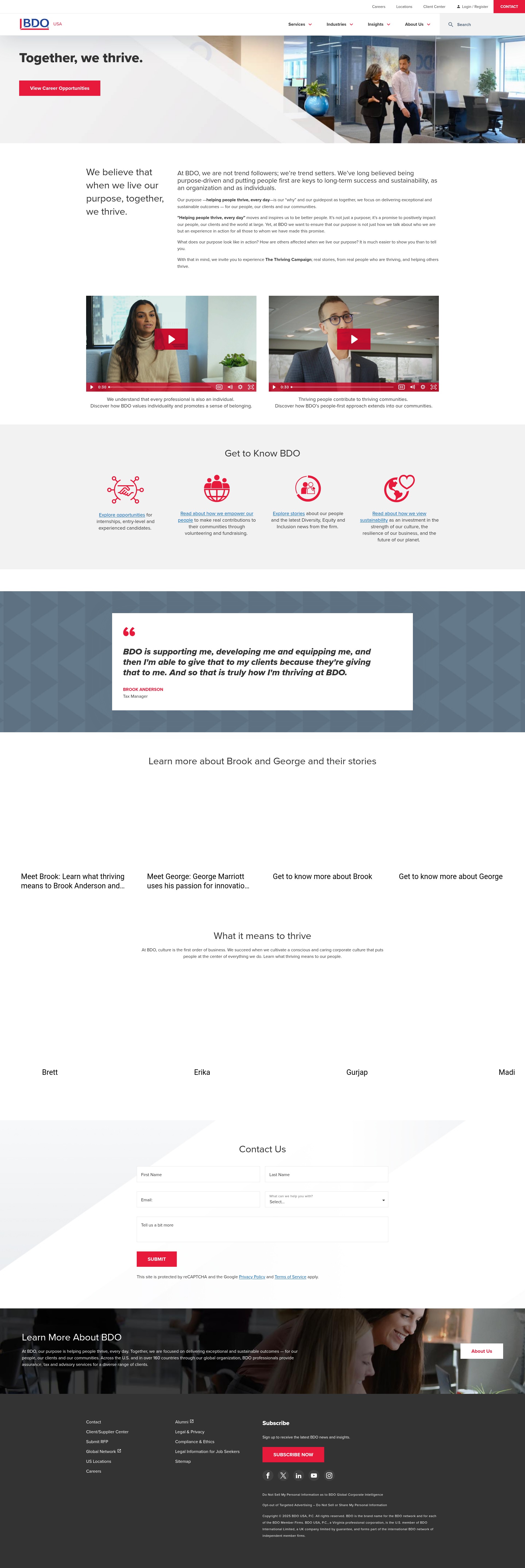Landing Page