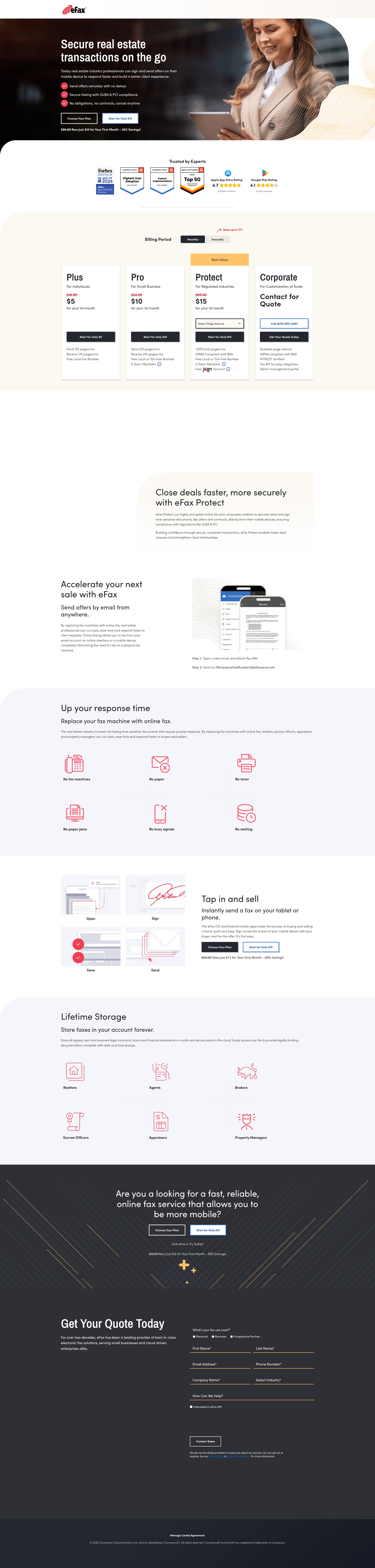 Landing Page