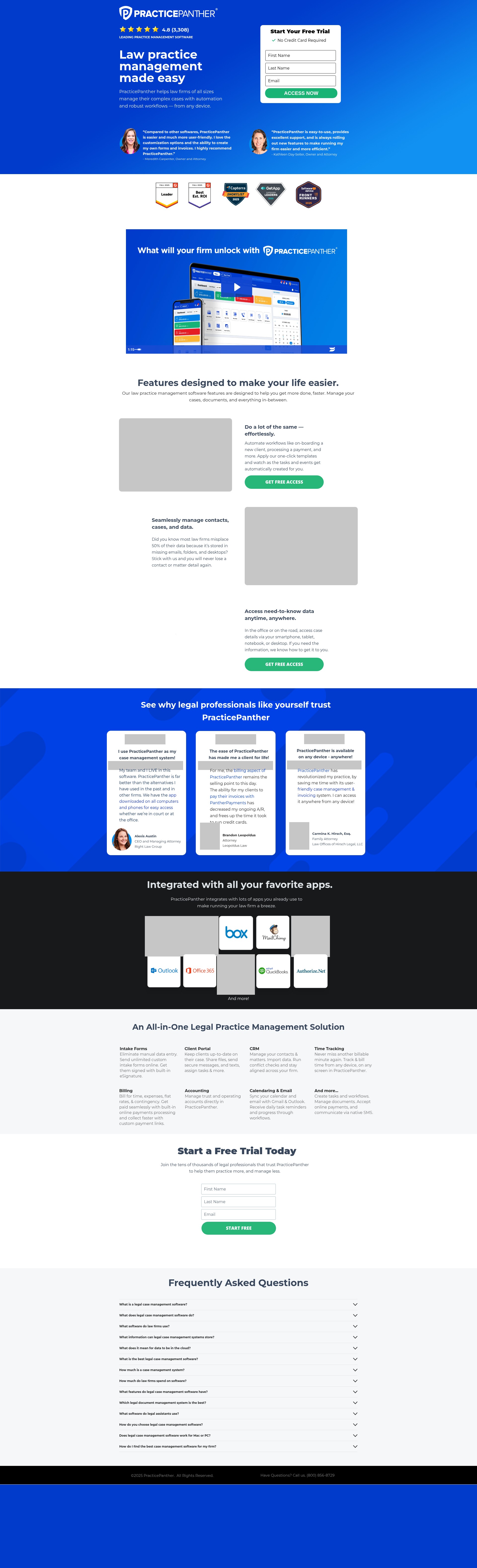 Landing Page