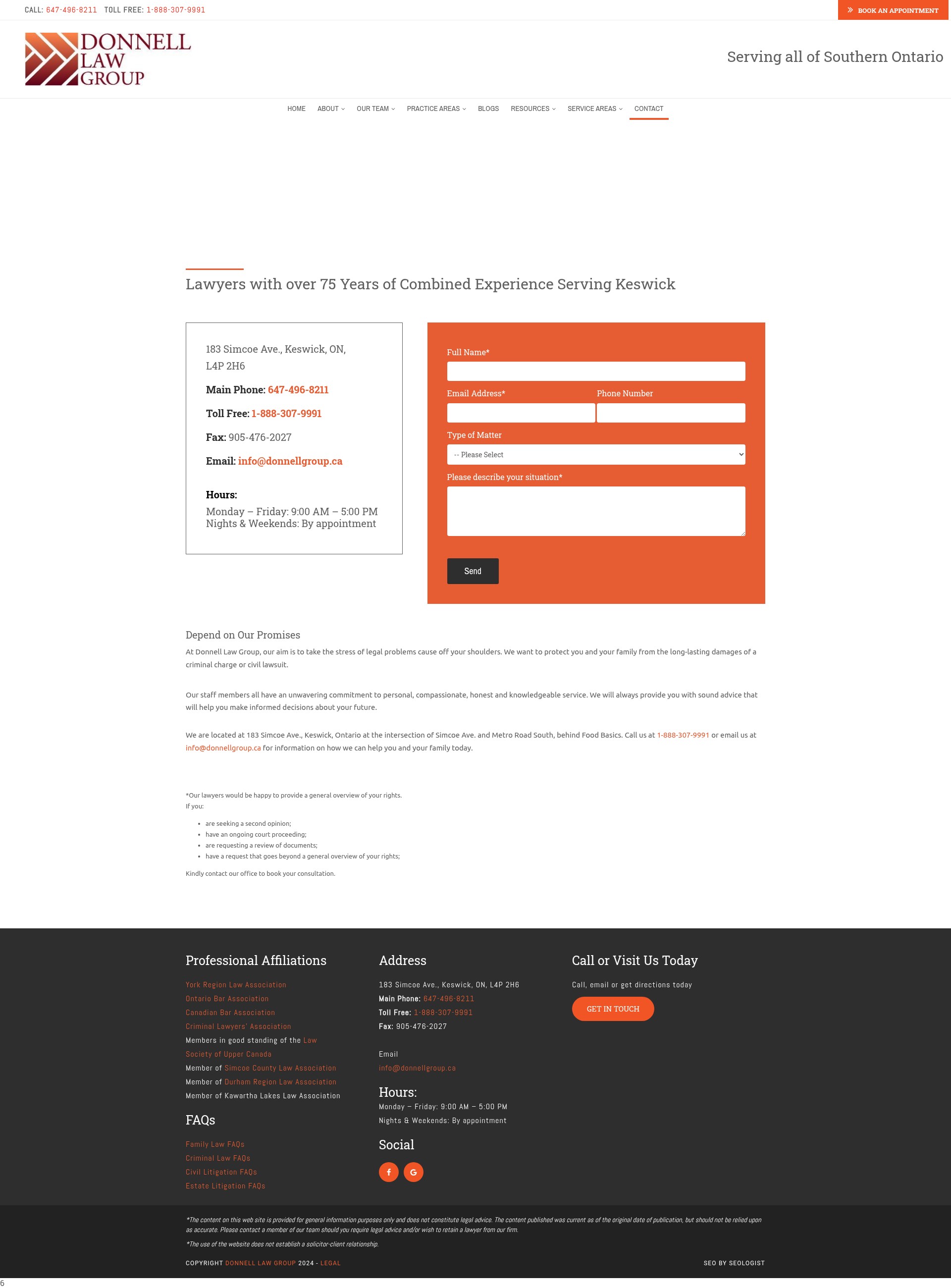 Landing Page