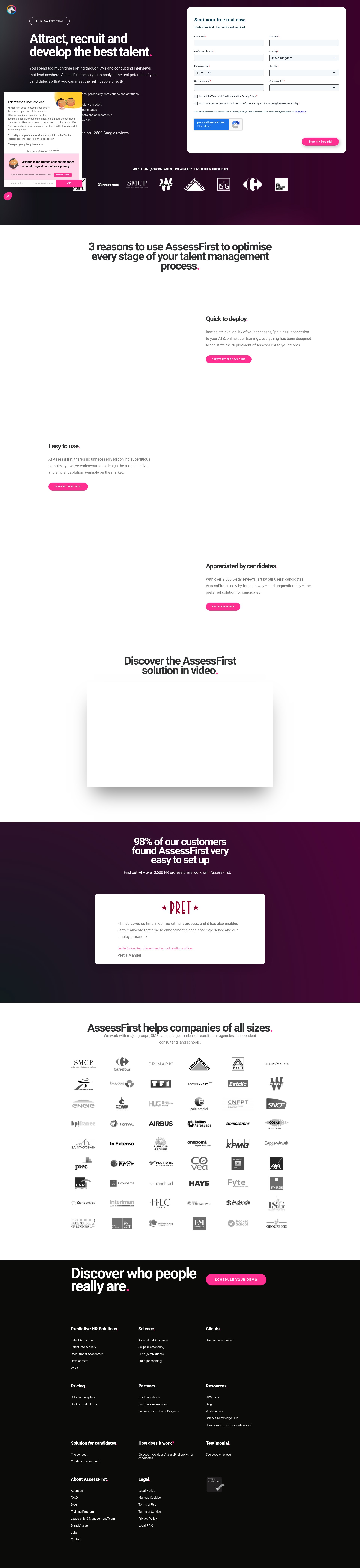 Landing Page