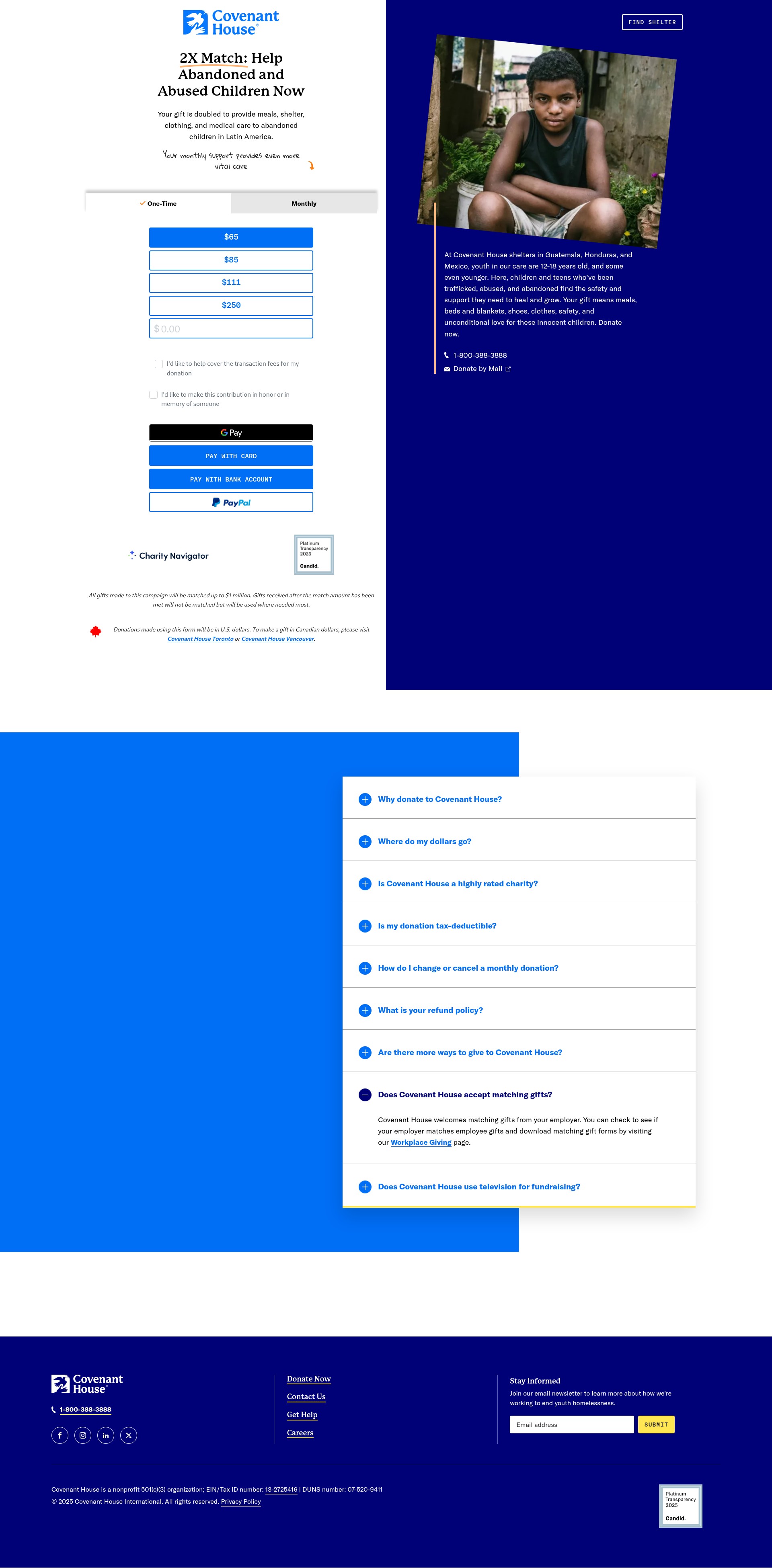 Landing Page