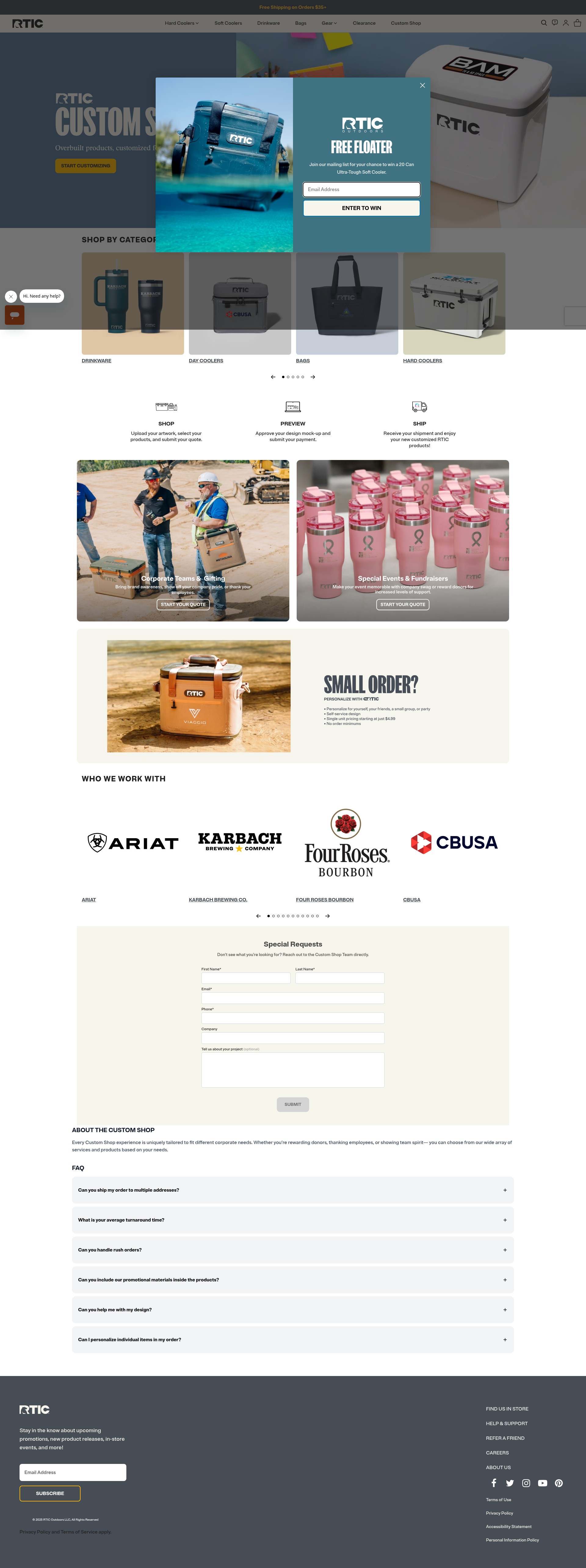 Landing Page