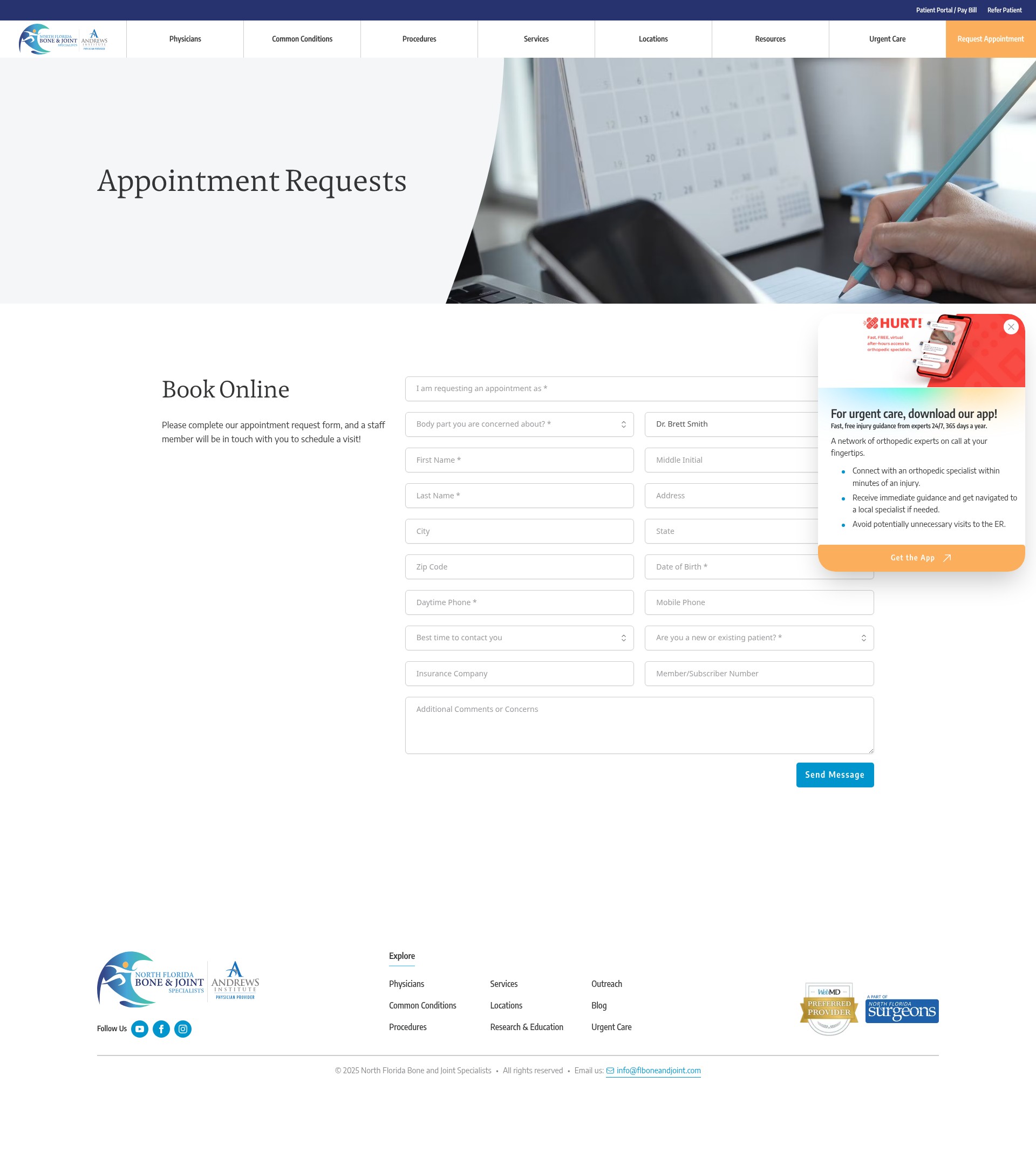 Landing Page