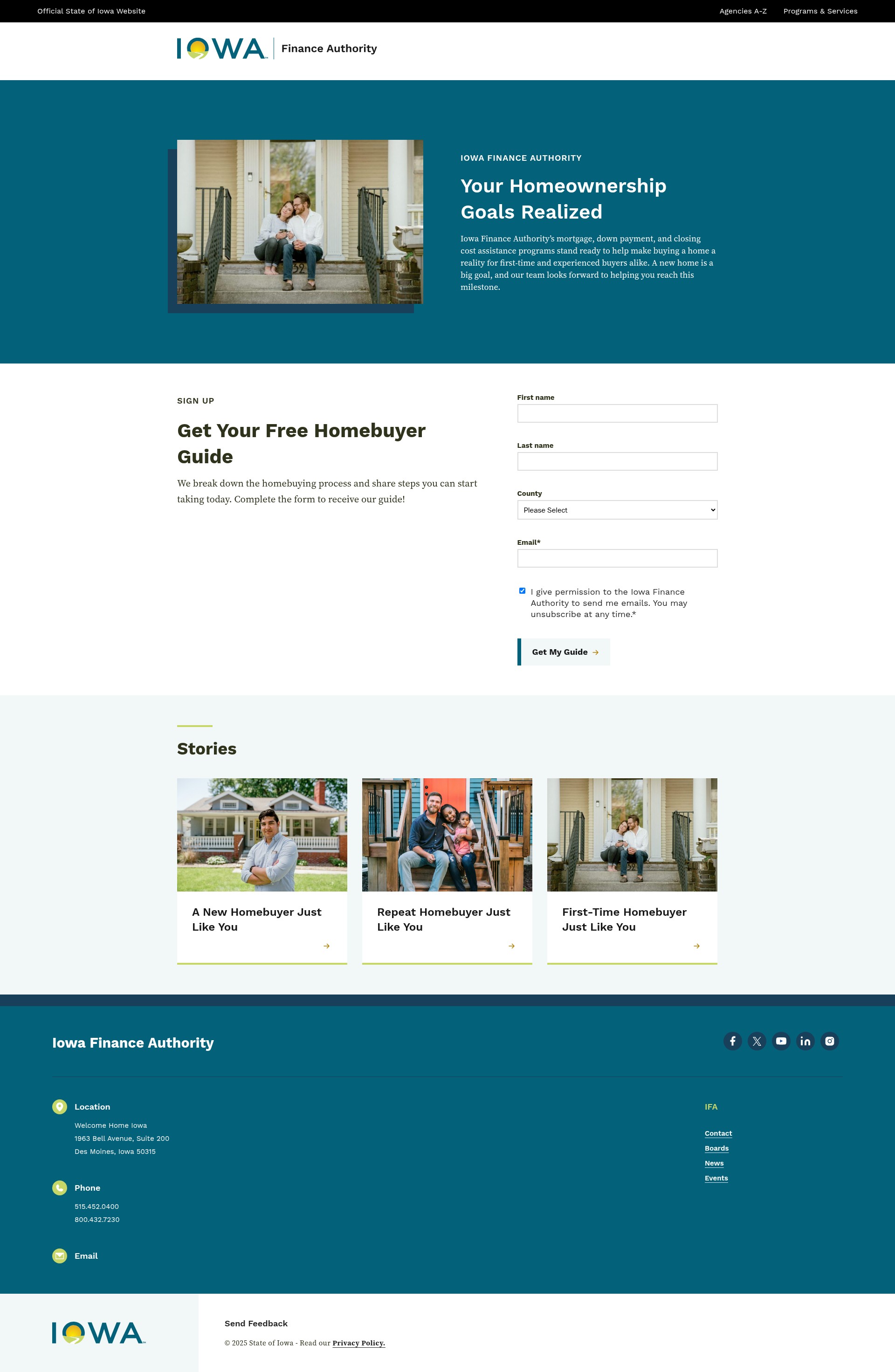 Landing Page