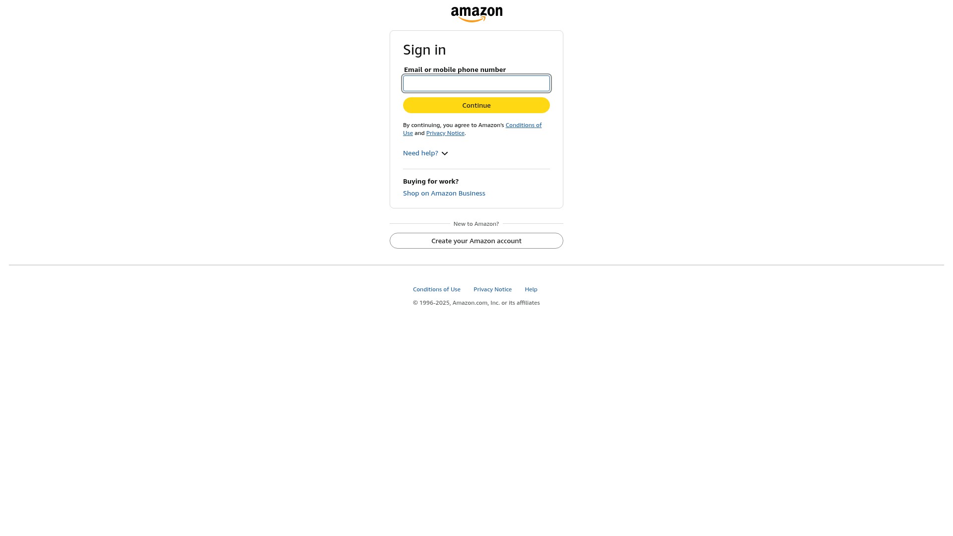Landing Page