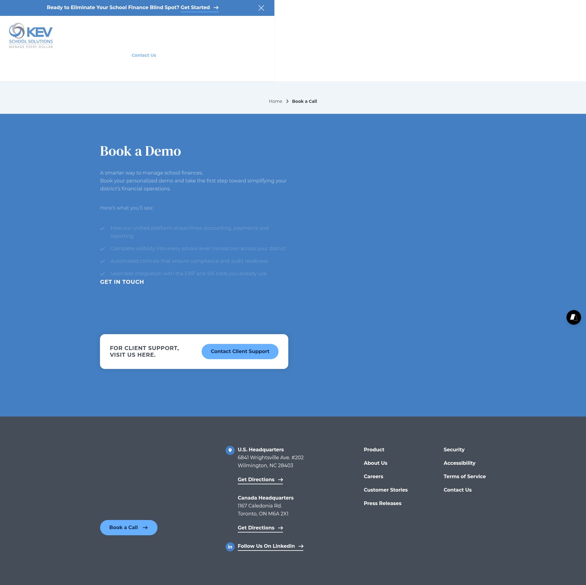 Landing Page