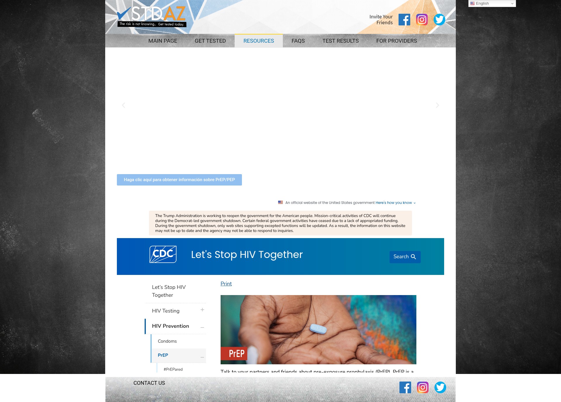 Landing Page
