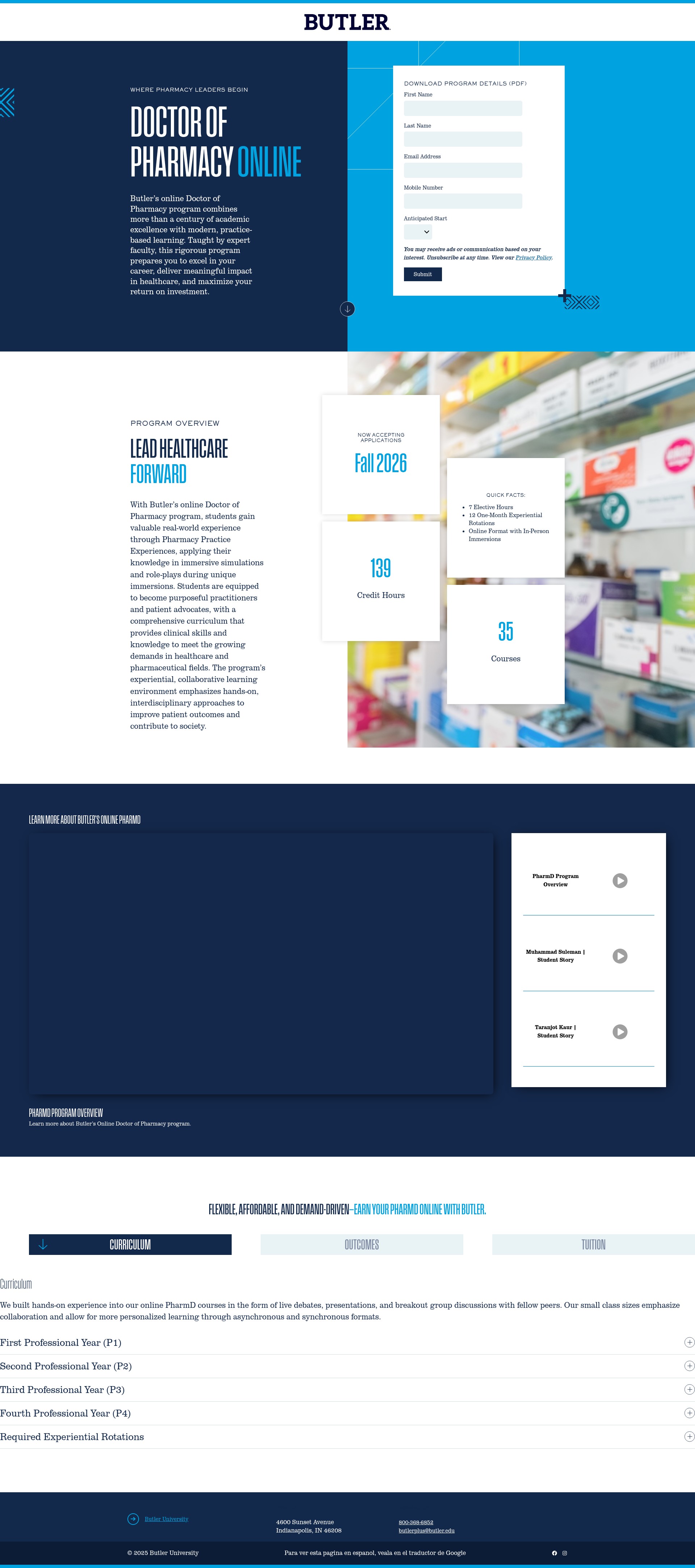 Landing Page