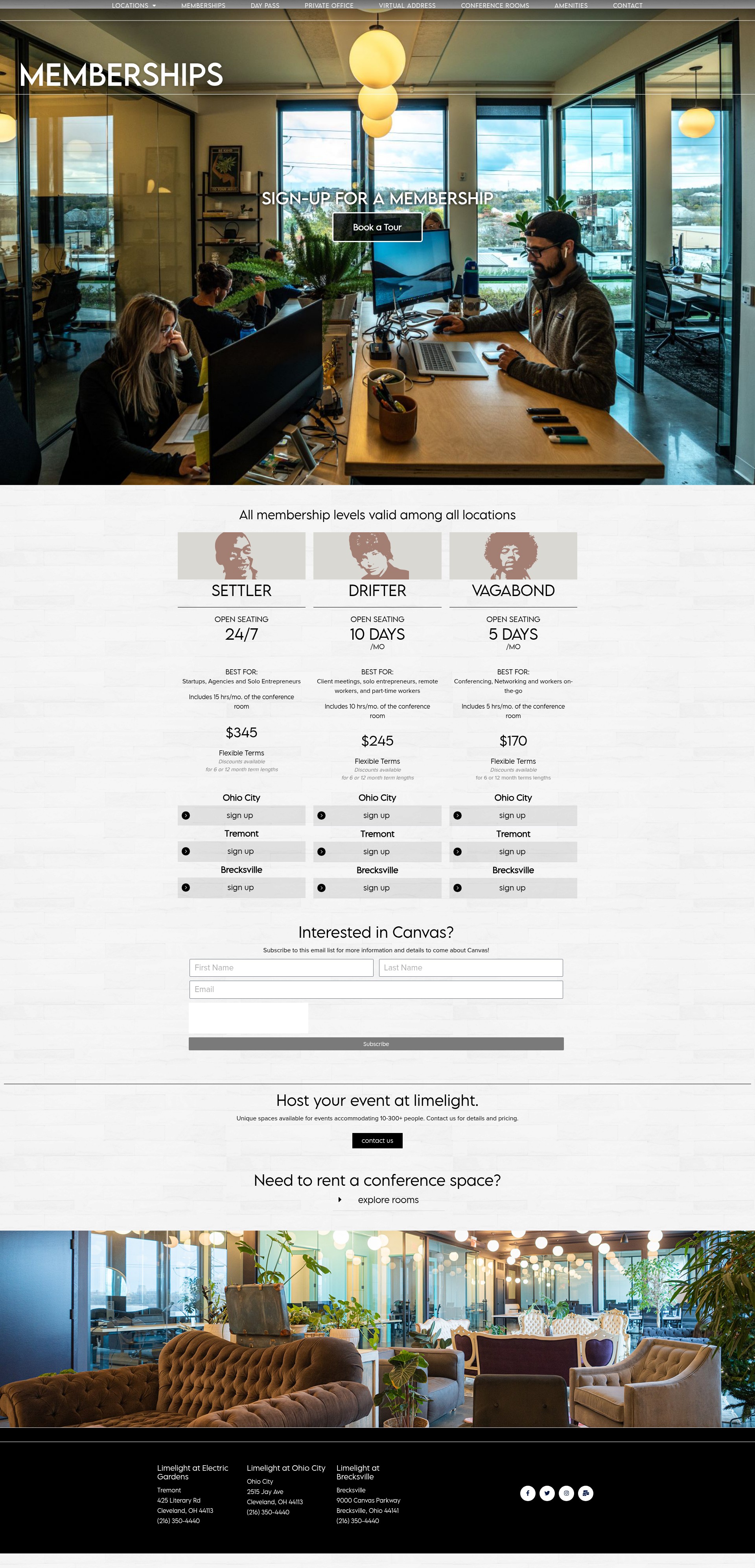 Landing Page