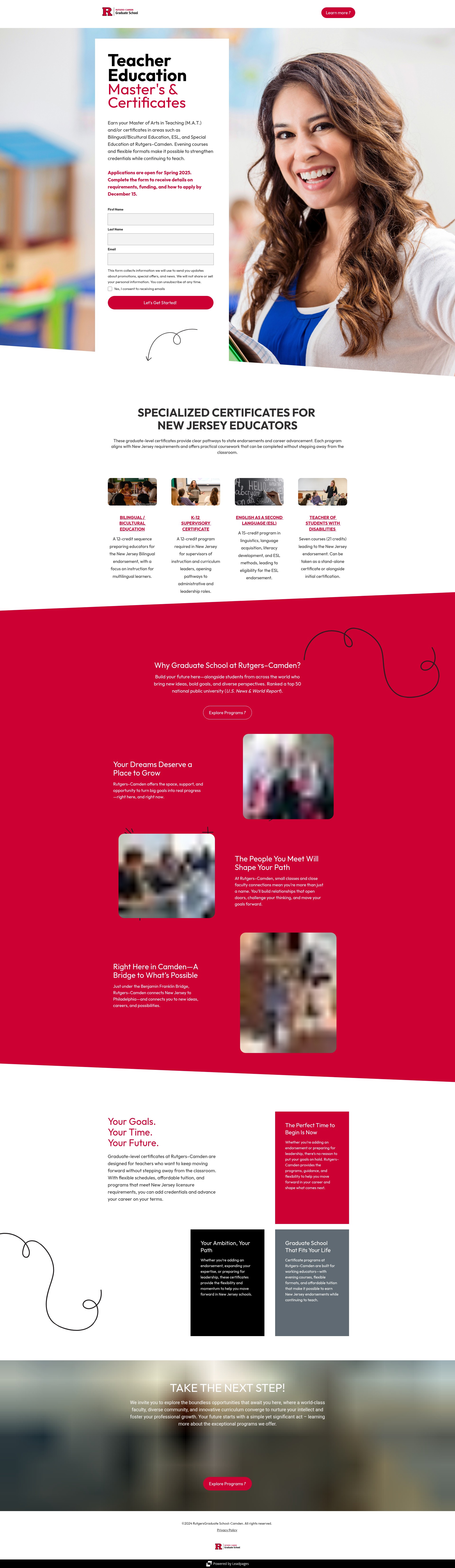 Landing Page