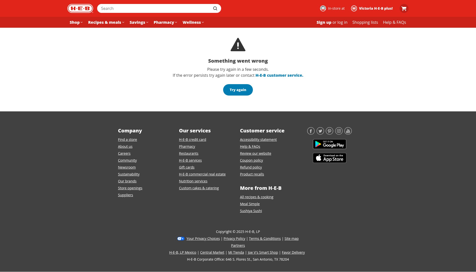 Landing Page
