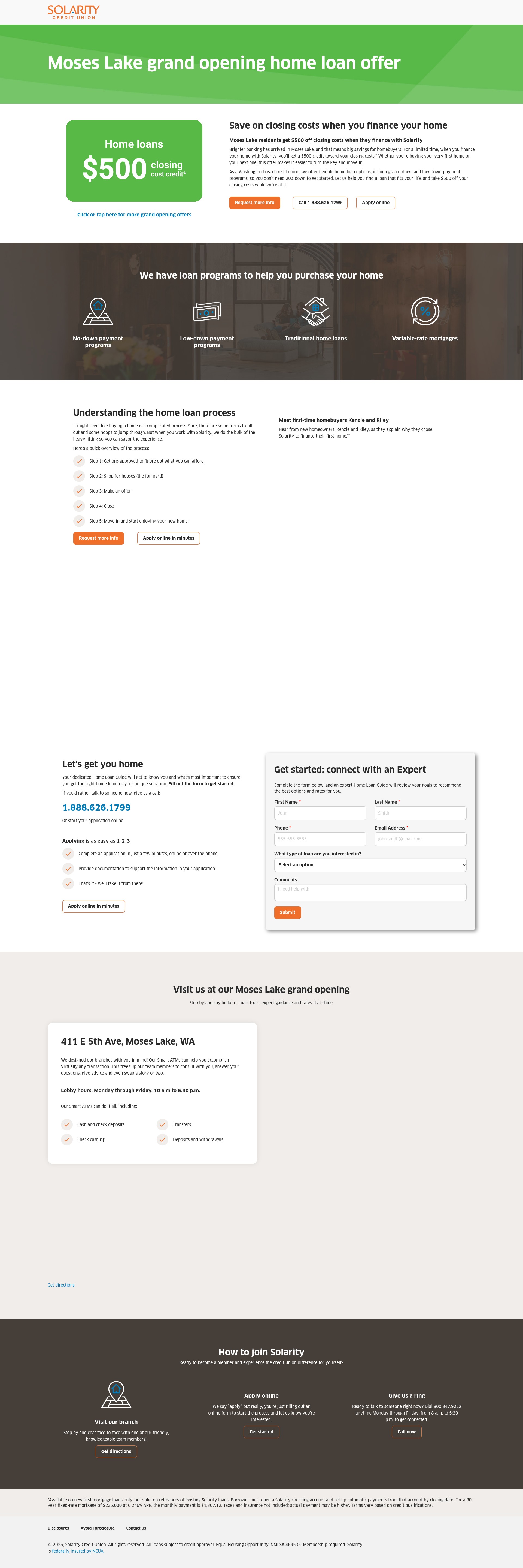 Landing Page