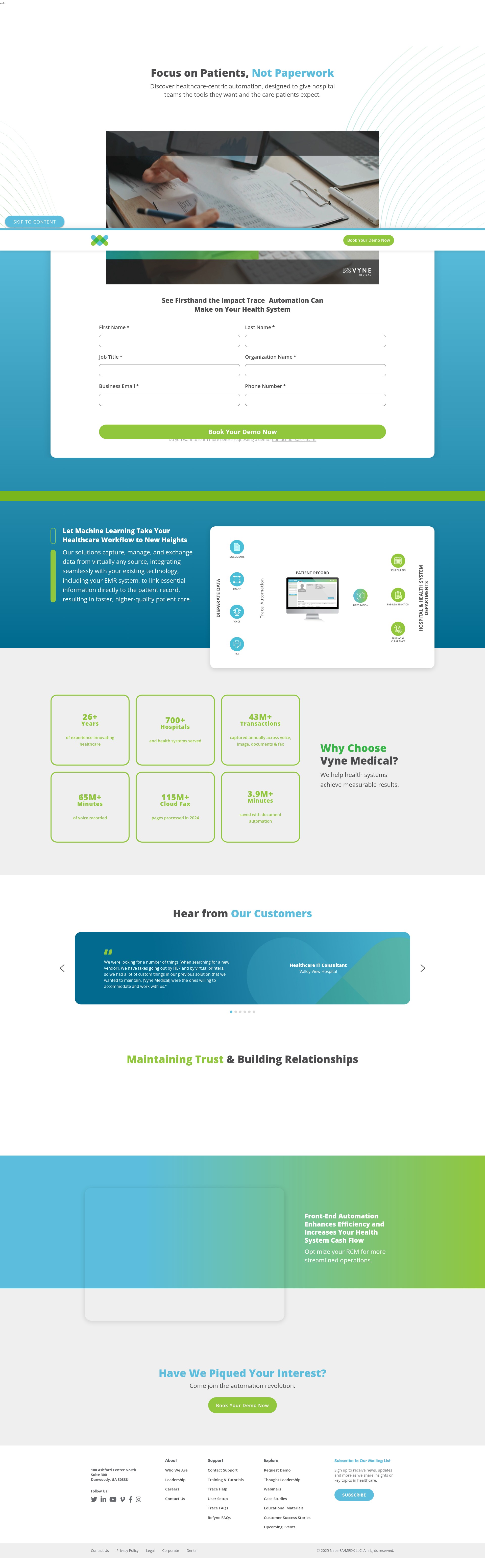 Landing Page
