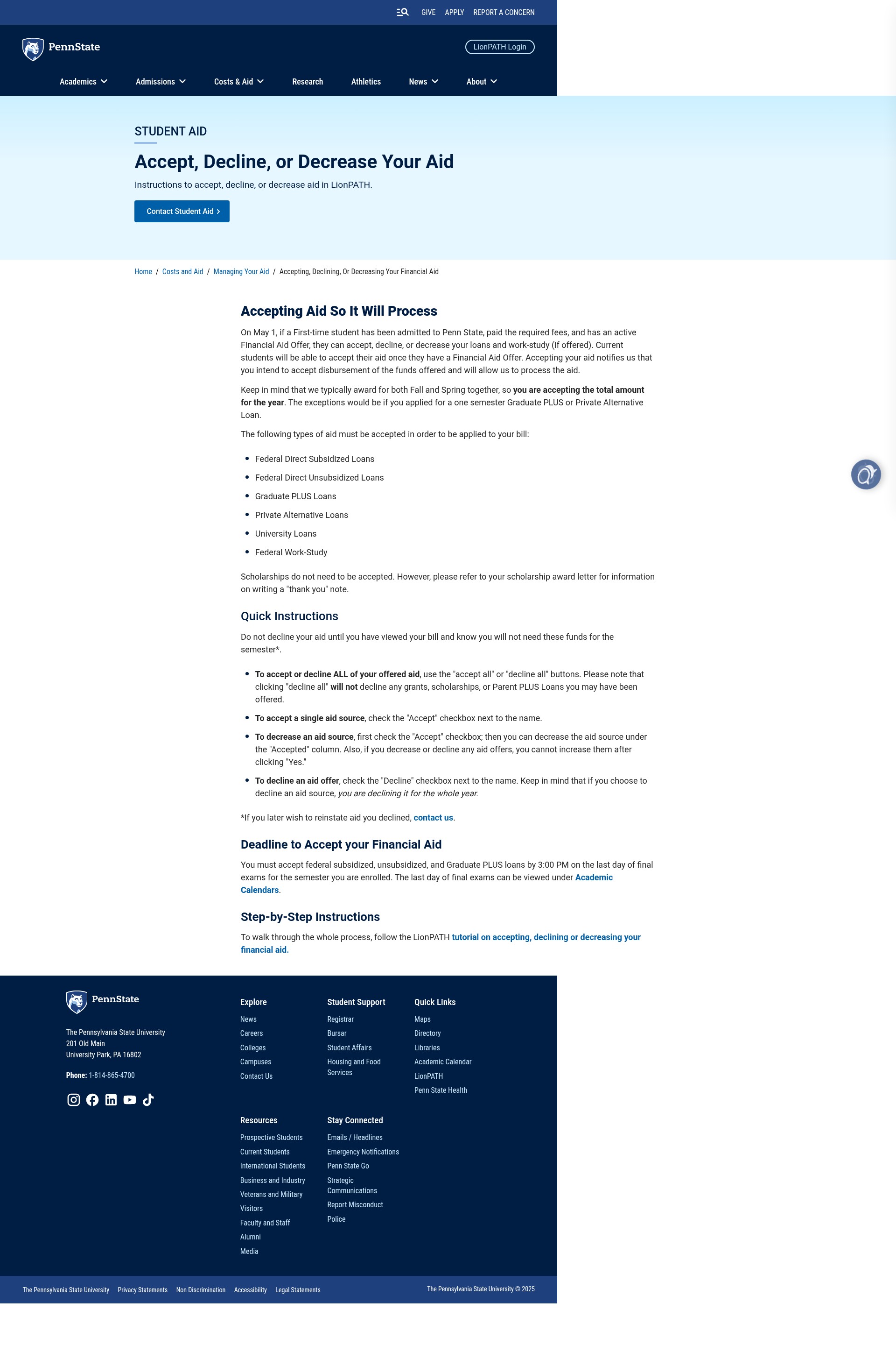 Landing Page