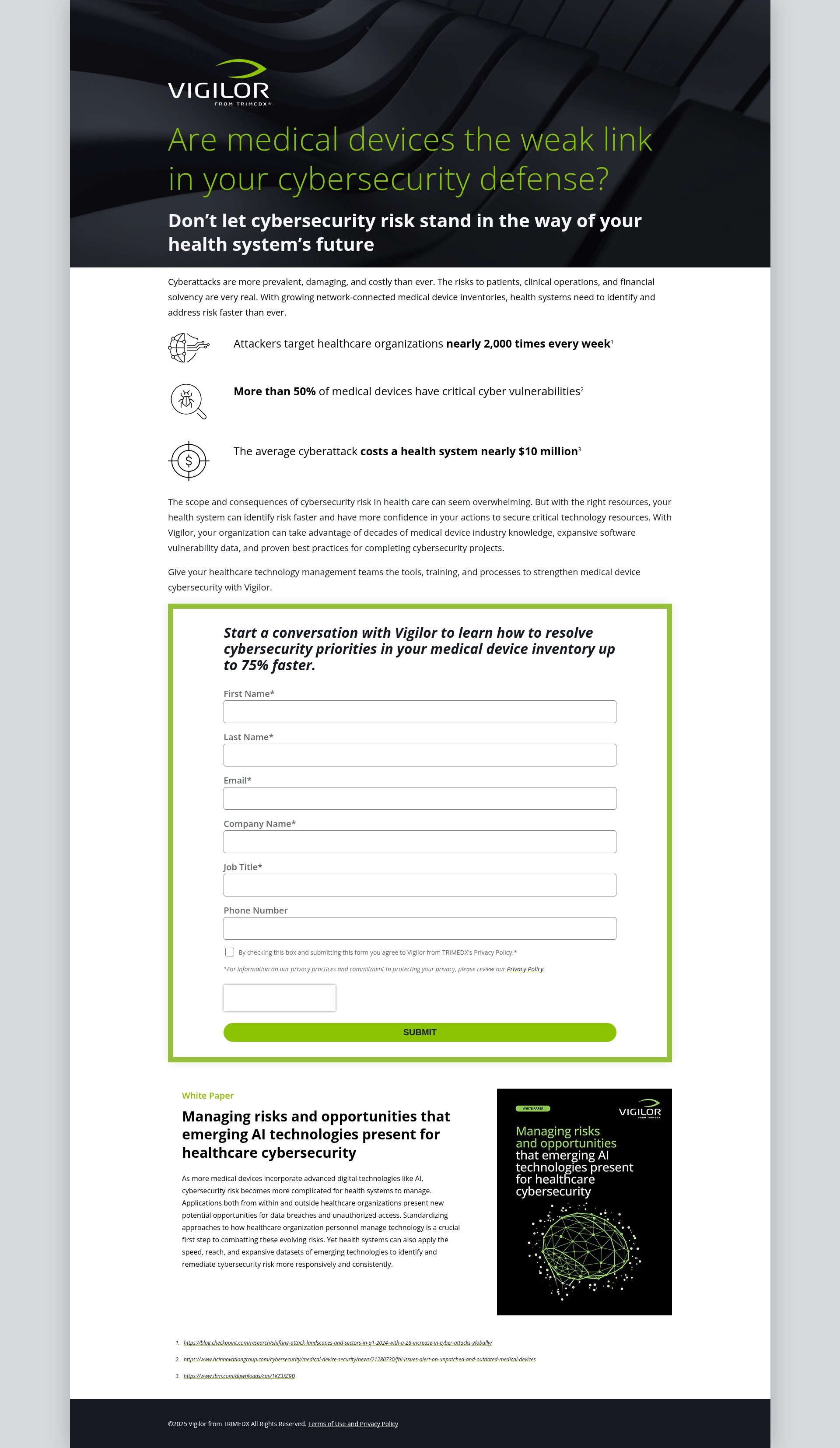 Landing Page