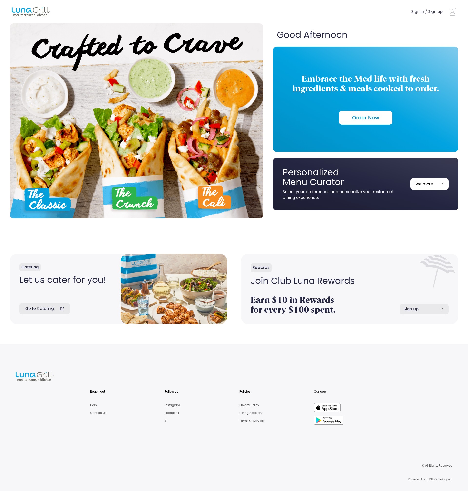 Landing Page