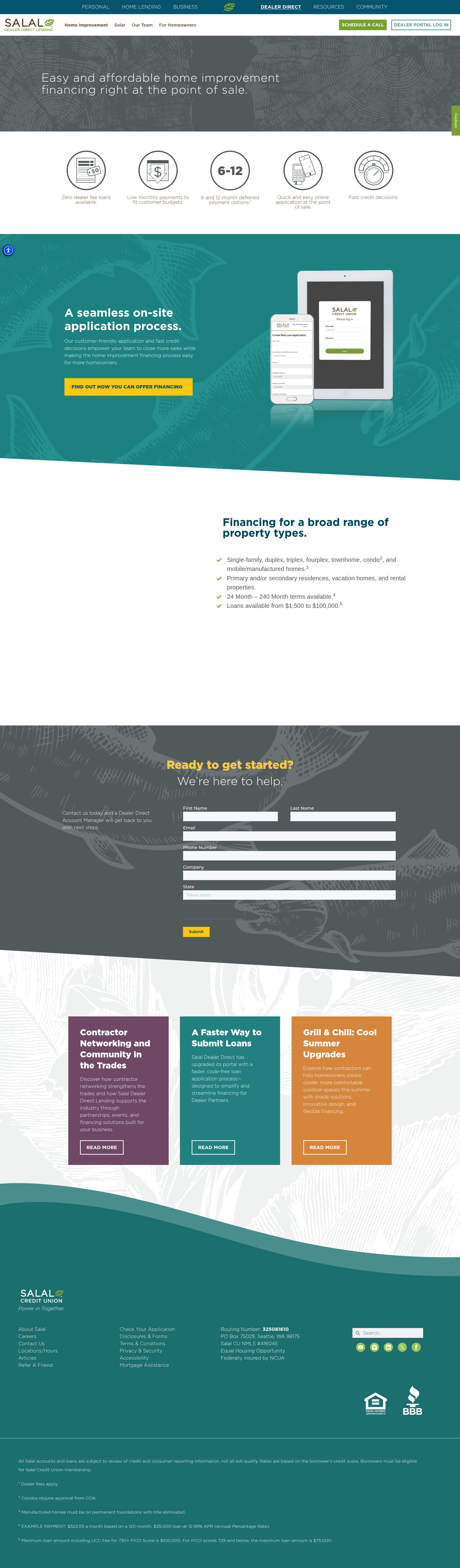 Landing Page