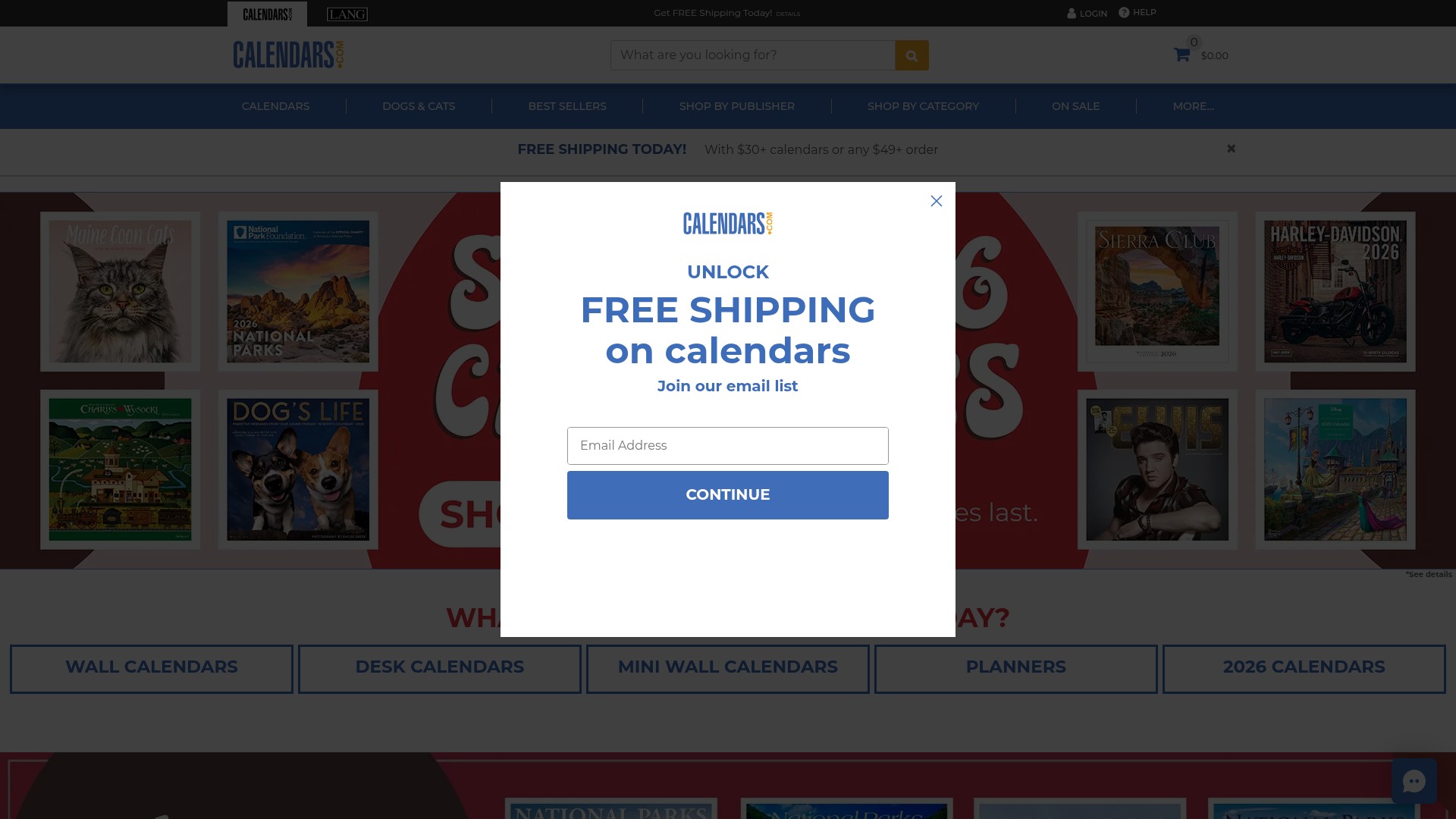 Landing Page